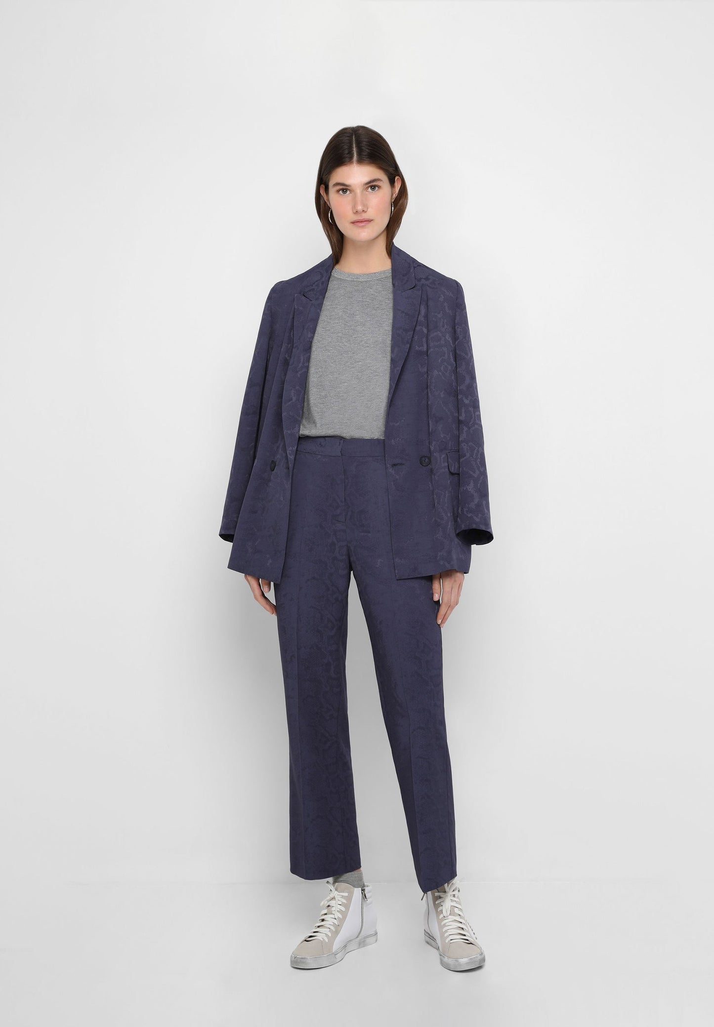 CALÇAS FLUIDAS JACQUARD