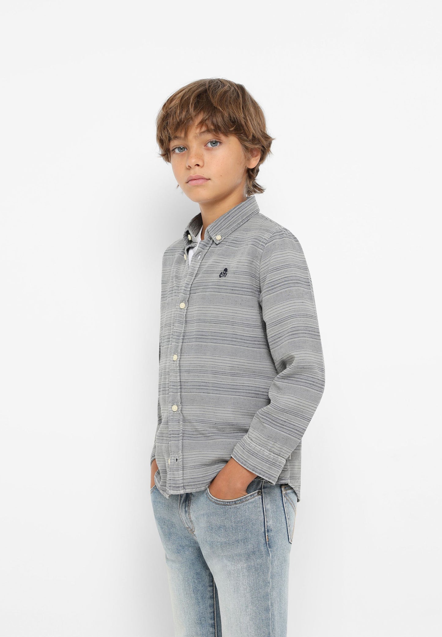 CAMISA ÀS RISCAS HORIZONTAIS