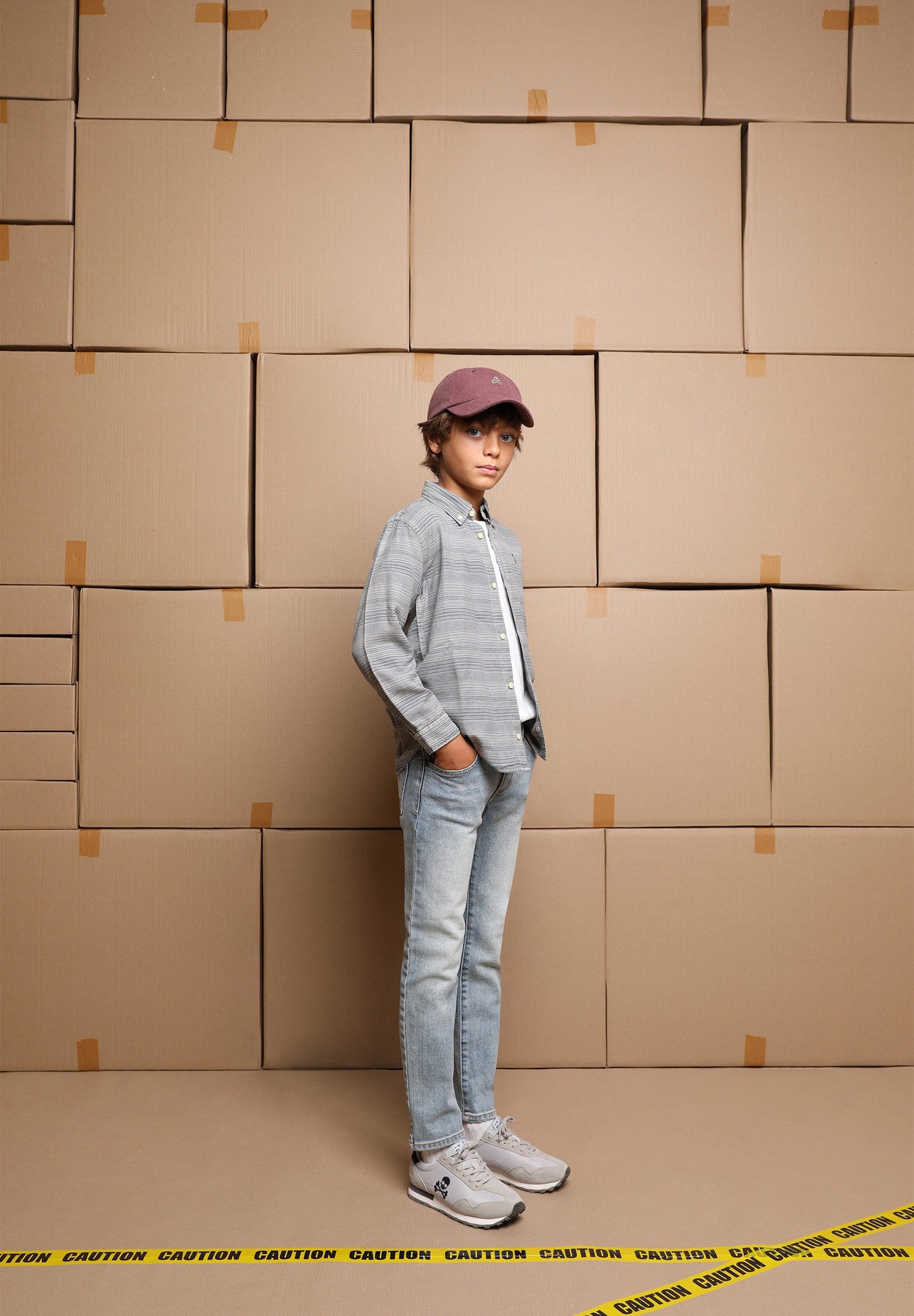 CAMISA ÀS RISCAS HORIZONTAIS