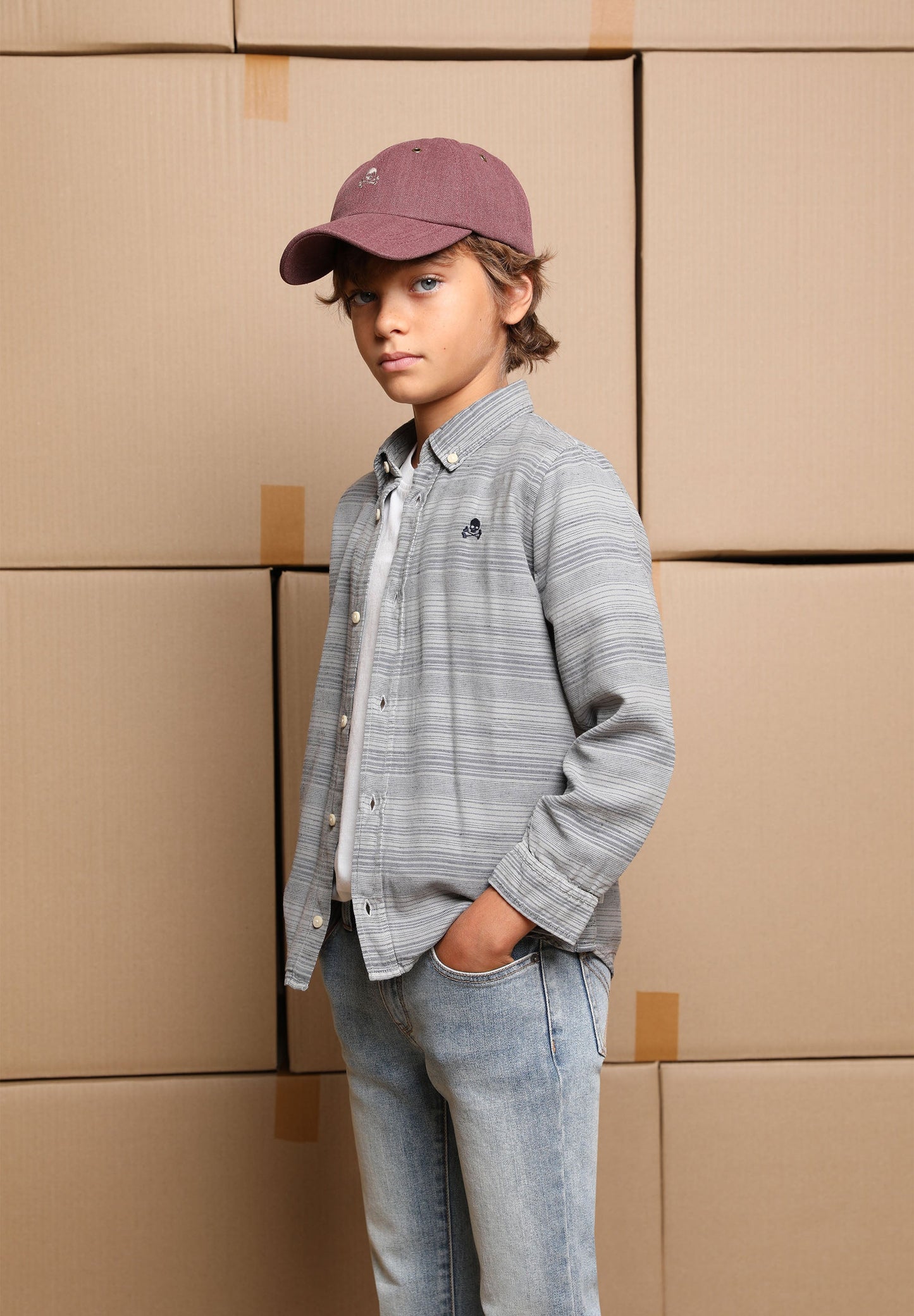 CAMISA ÀS RISCAS HORIZONTAIS