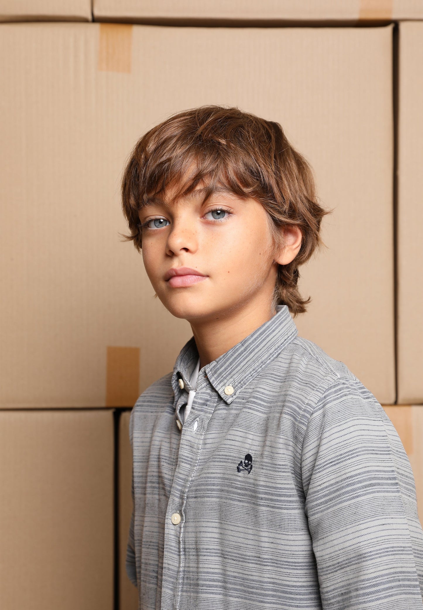 CAMISA ÀS RISCAS HORIZONTAIS