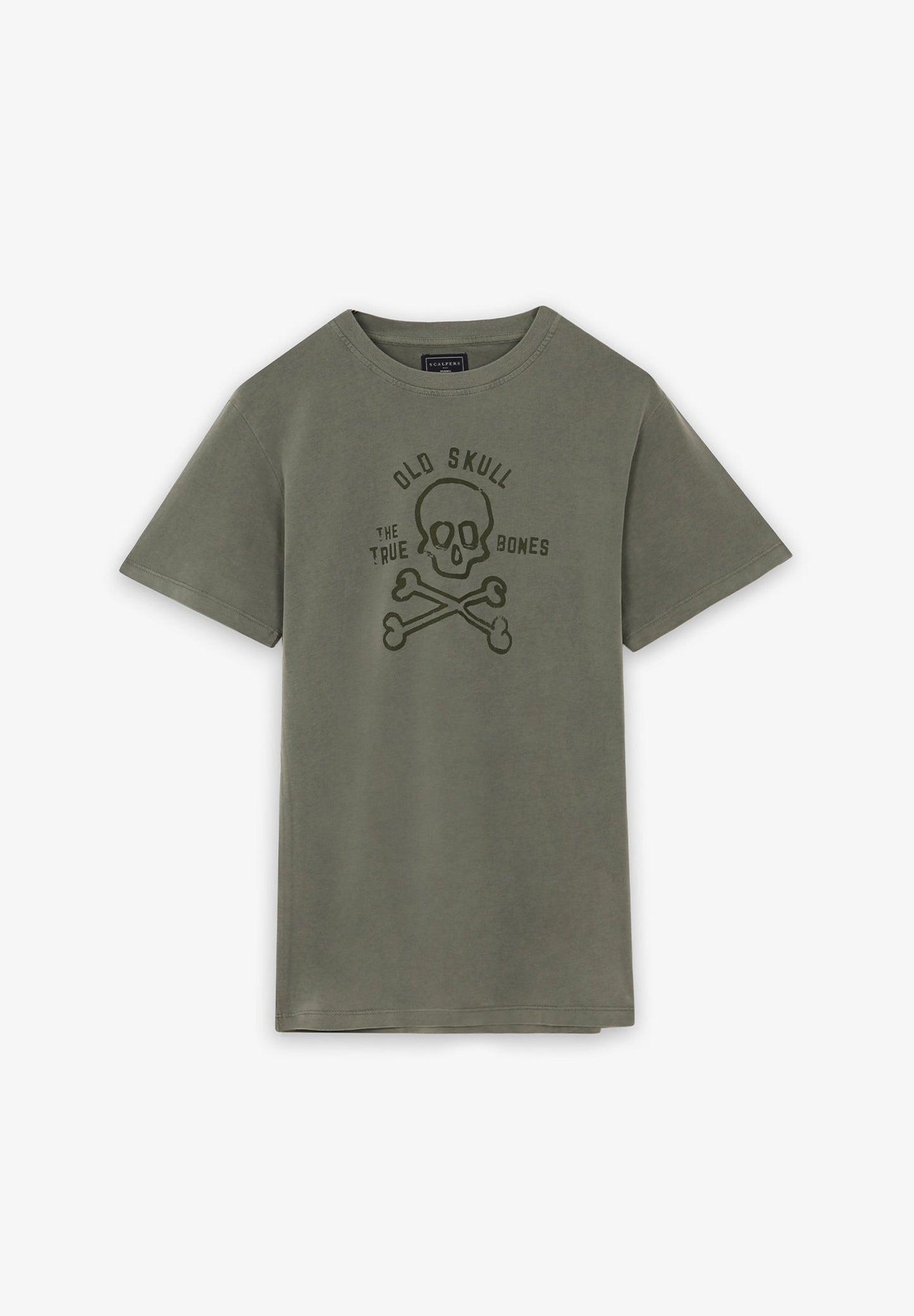 T-SHIRT DESBOTADA COM LOGÓTIPO
