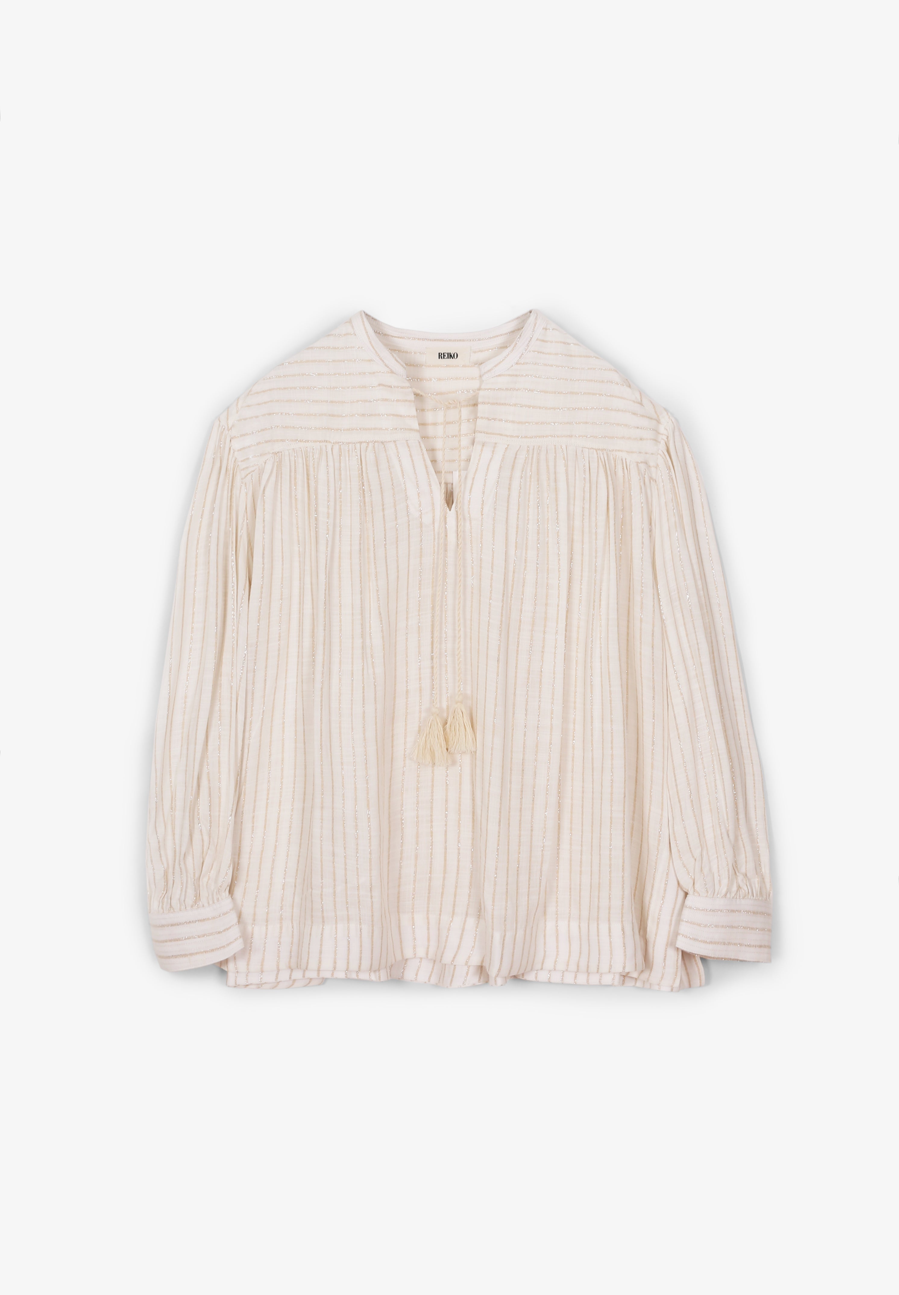 REIKO | BLUSA CUELLO MAO