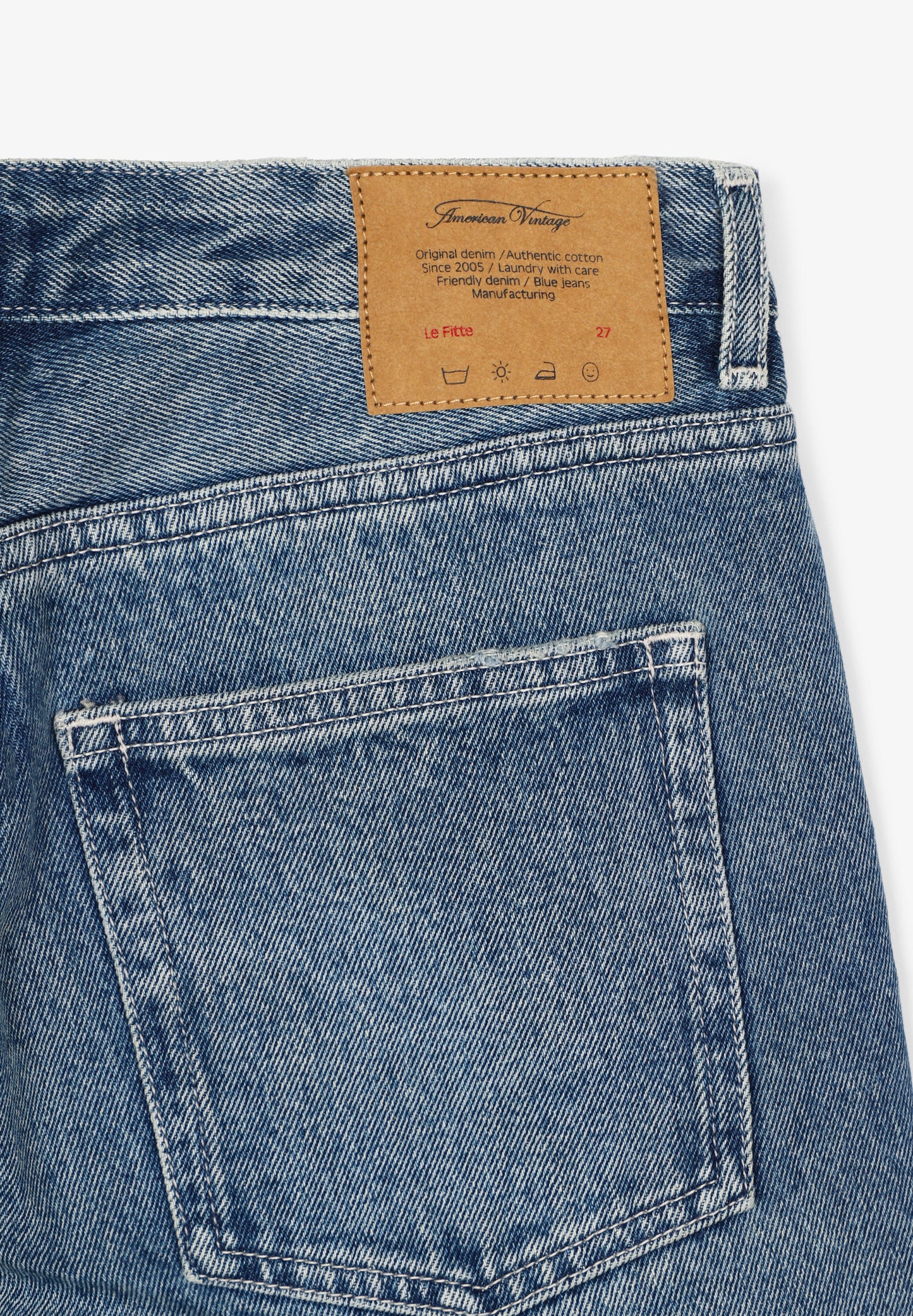 AMERICAN VINTAGE | PANTALÓN TEJANOS BUSBOROW MUJER