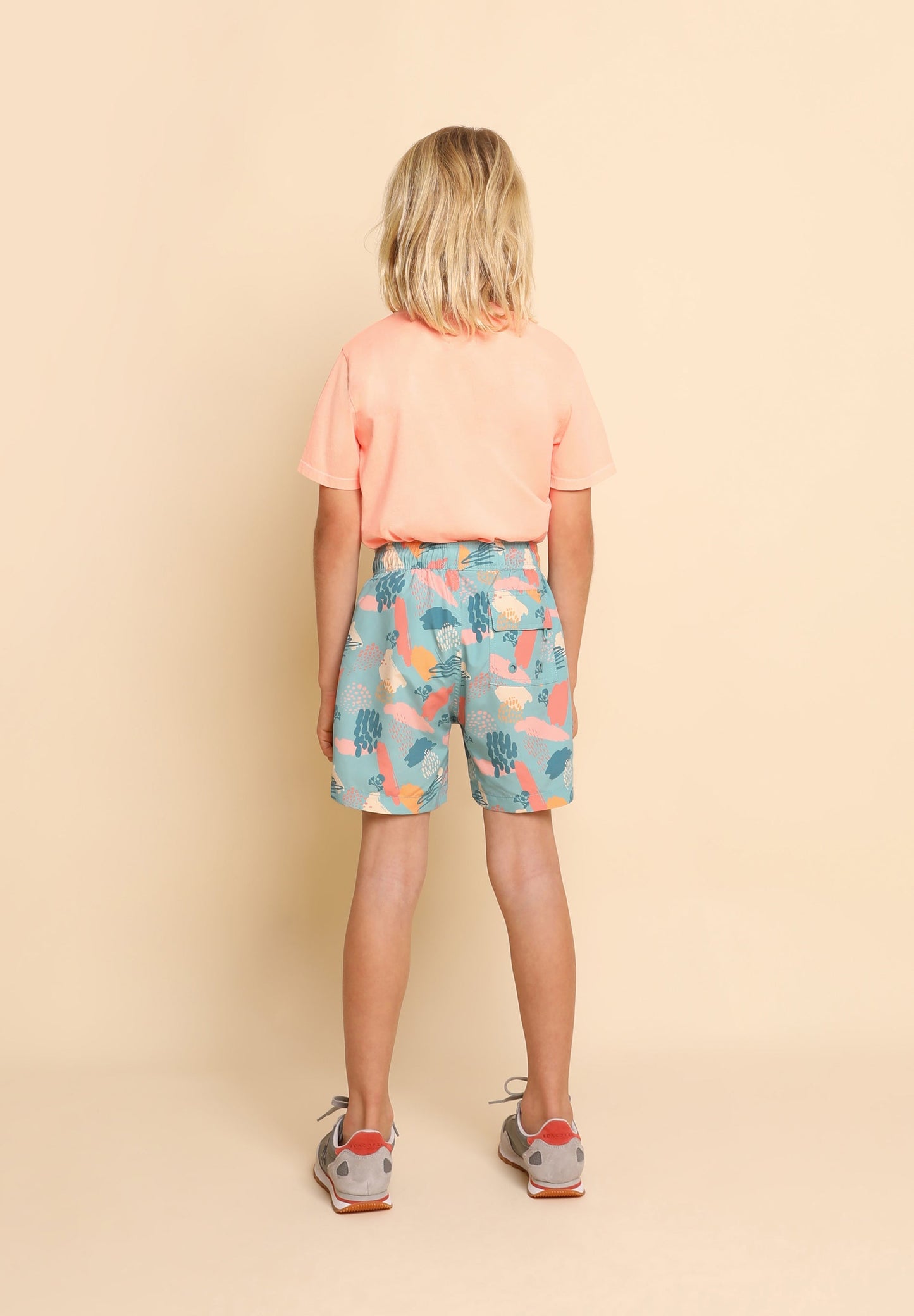 CALÇÕES DE BANHO COM MOTIVOS NAIF