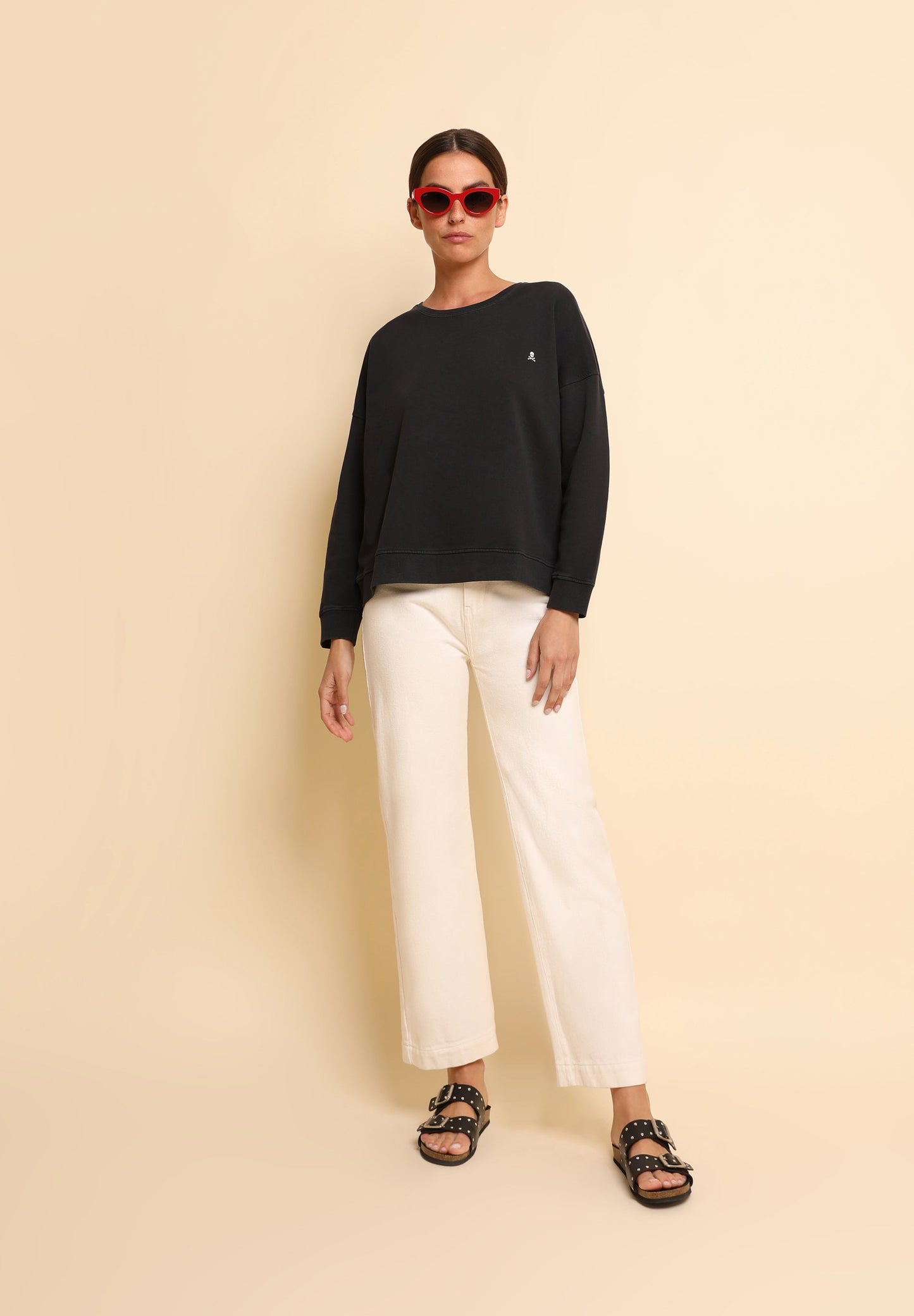 SWEATSHIRT COM PADRÃO TRASEIRO