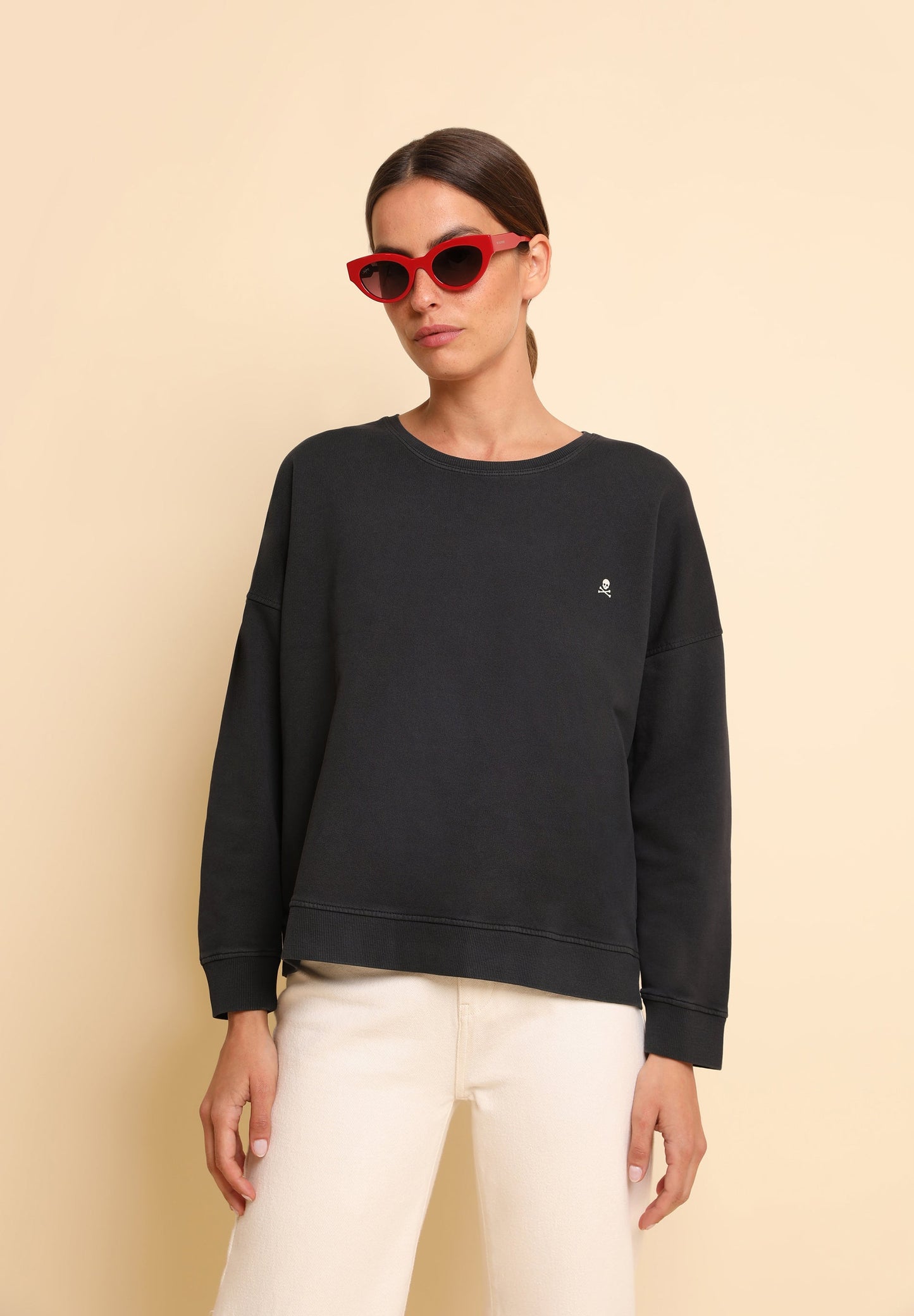 SWEATSHIRT COM PADRÃO TRASEIRO