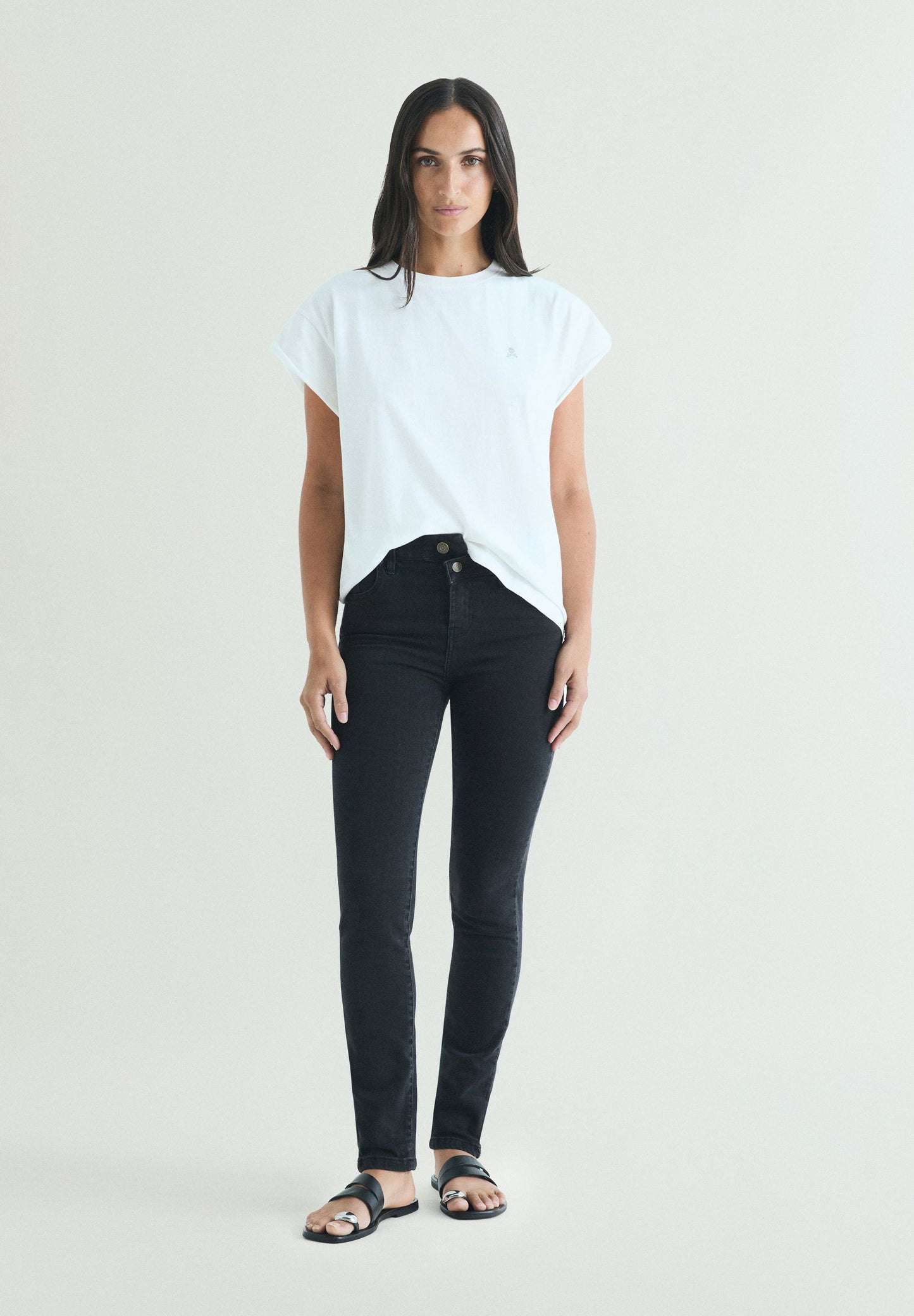 JEANS SKINNY BOTÕES