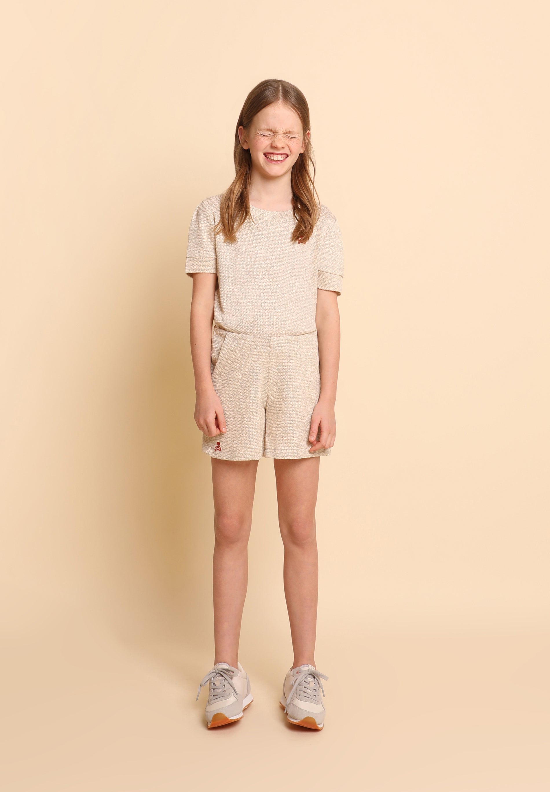 CALÇÕES DE MALHA COM LOGÓTIPO BORDADO