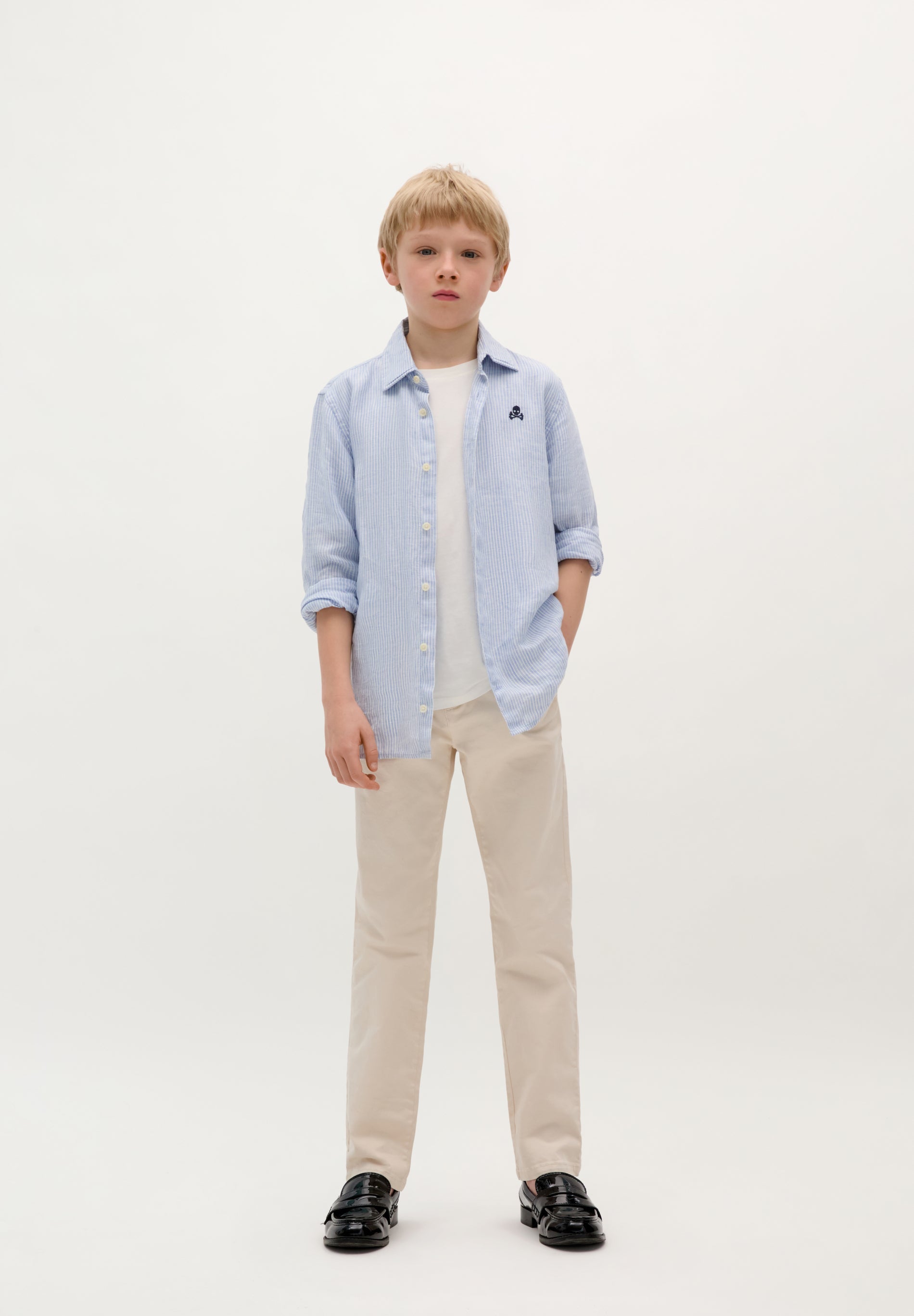 CALÇAS CHINO REGULAR FIT