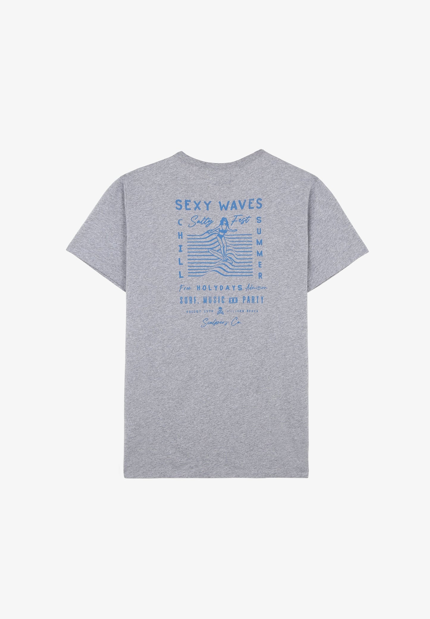 T-SHIRT COM MOTIVO NAS COSTAS