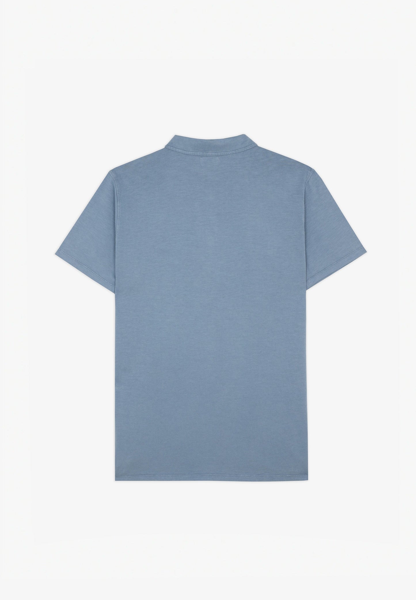 CAMISA POLO COM TECIDO DE T-SHIRT