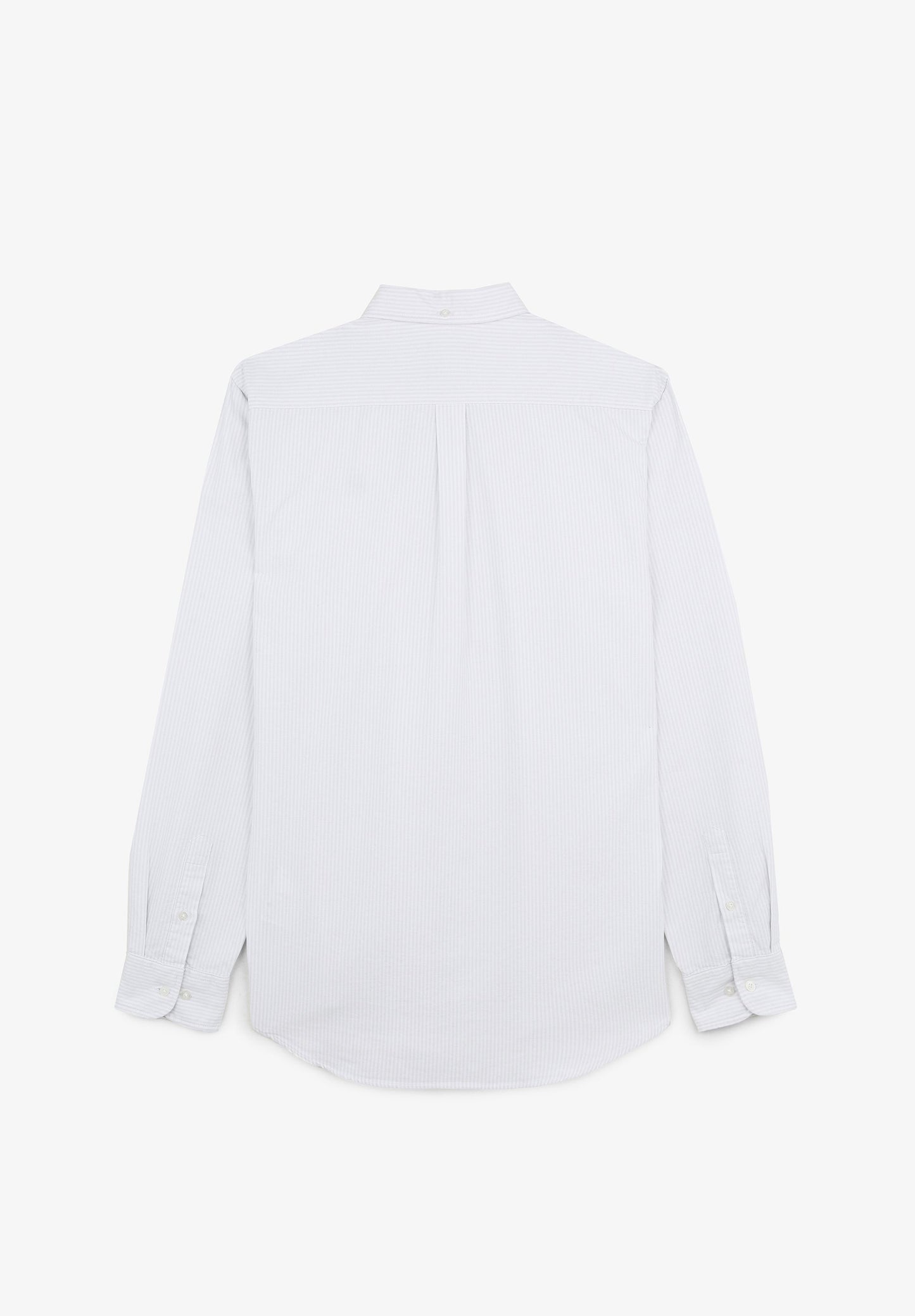 CAMISA ÀS RISCAS COLARINHO COM BOTÕES