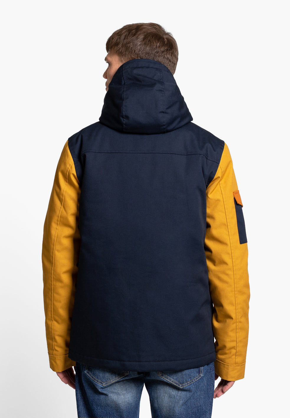 REVOLUTION | PARKA BICOLOR CAPUCHA