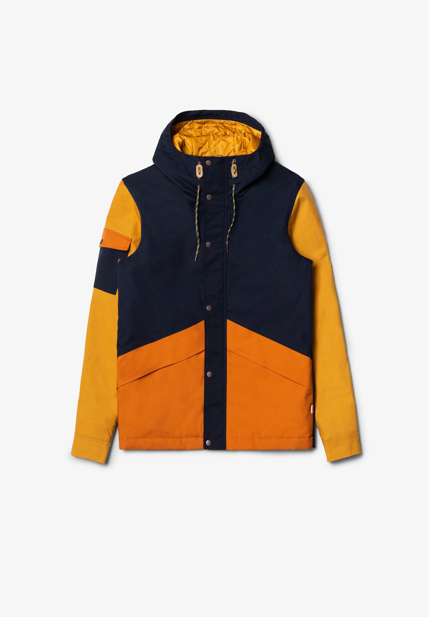 REVOLUTION | PARKA BICOLOR CAPUCHA