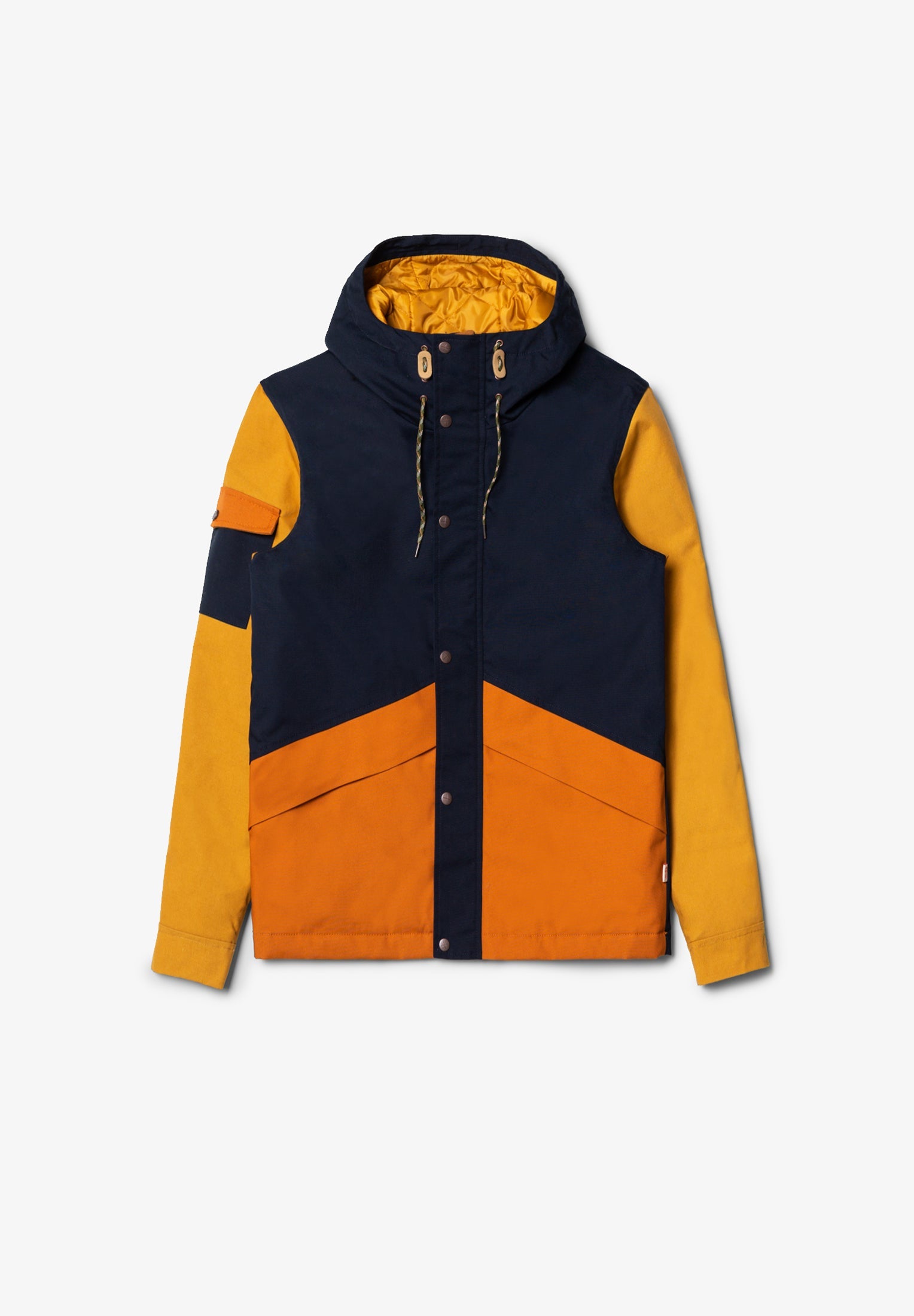 REVOLUTION | PARKA BICOLOR CAPUCHA