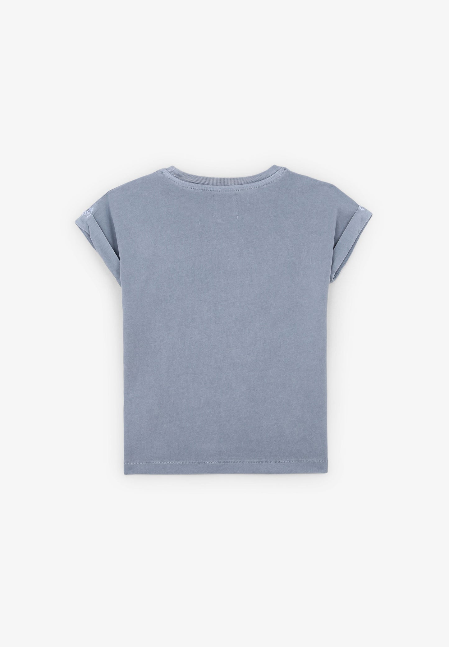 T-SHIRT DESBOTADA COM PADRÃO