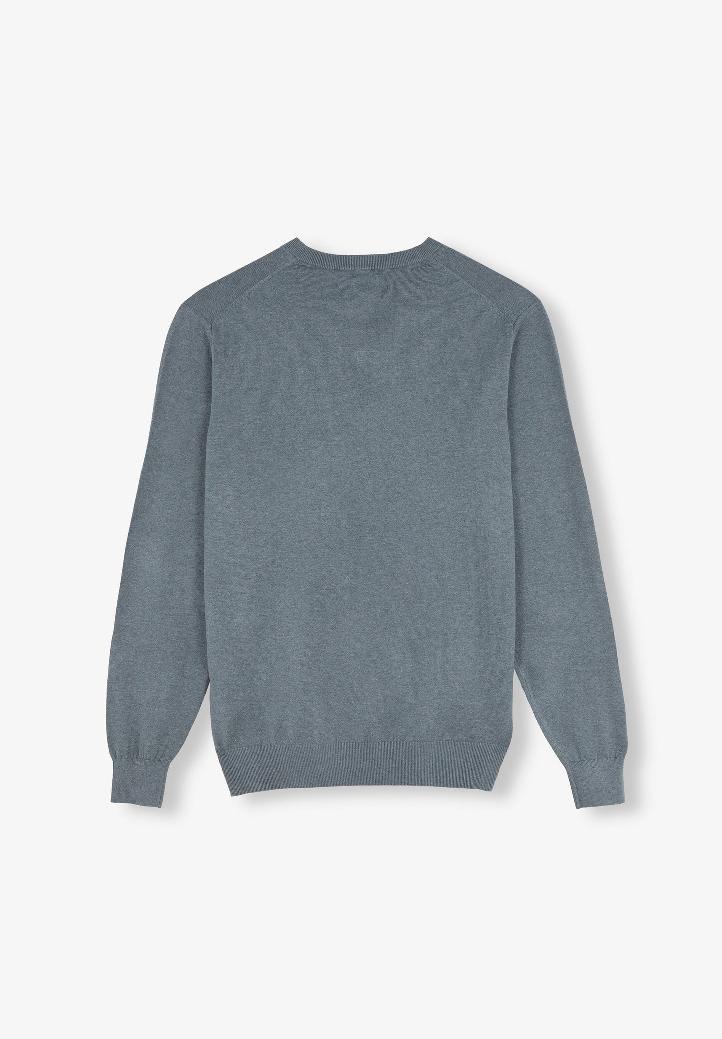 SWEATER GOLA EM BICO COM LOGÓTIPO