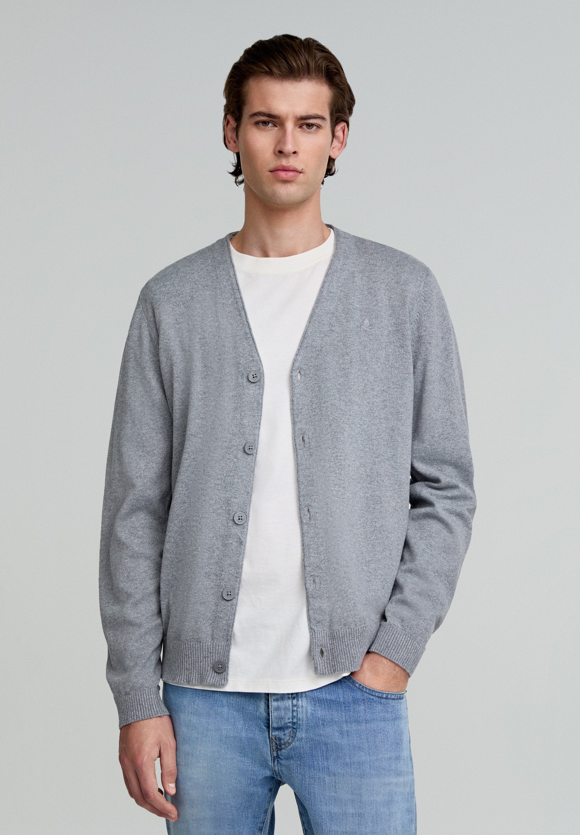 CARDIGAN BÁSICO DE ALGODÃO