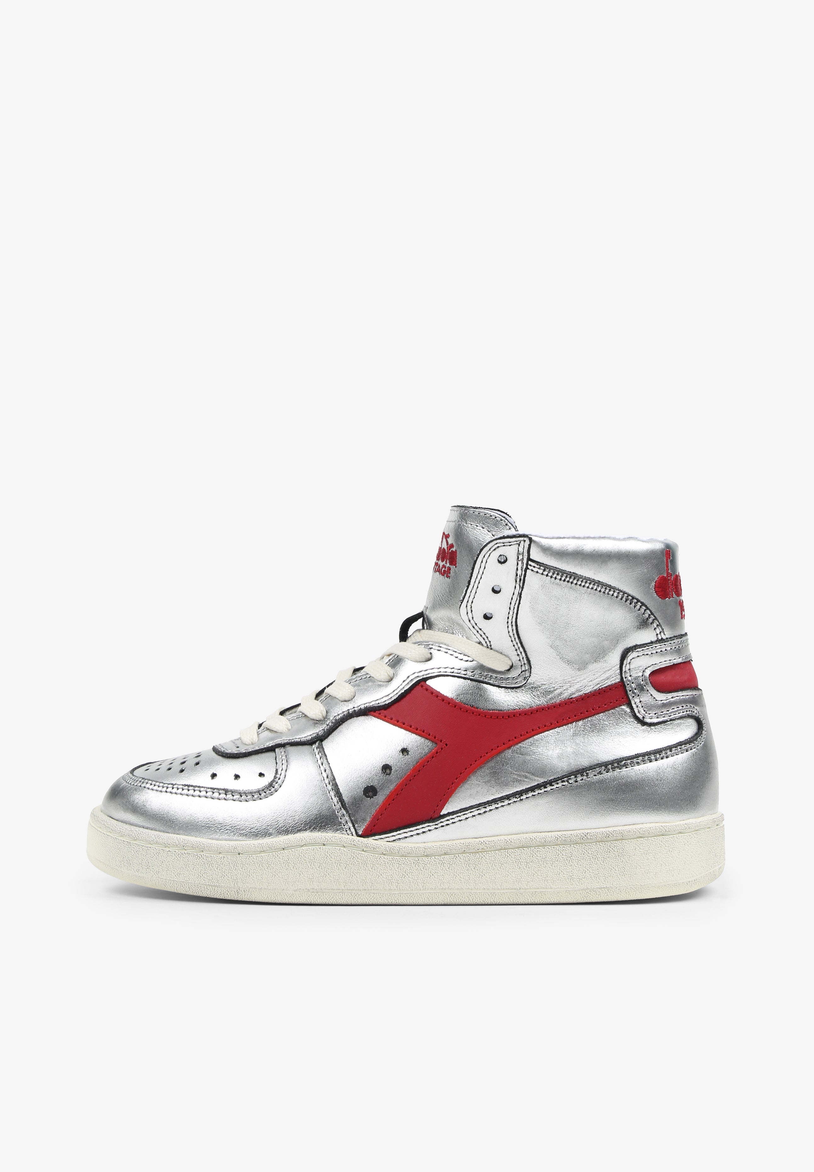 DIADORA | SNEAKERS BASKET SILVER USED