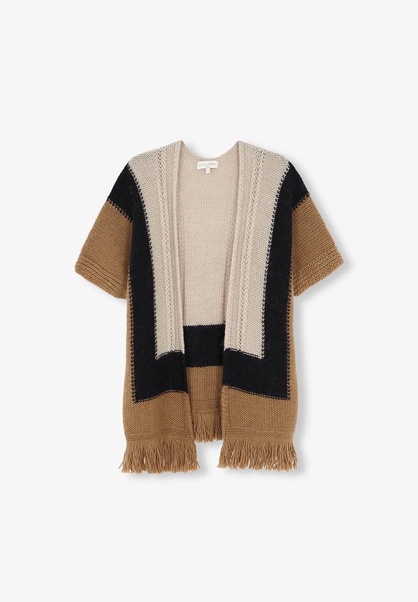 STELLA FOREST | CHAQUETA LARGA DE PUNTO COCO