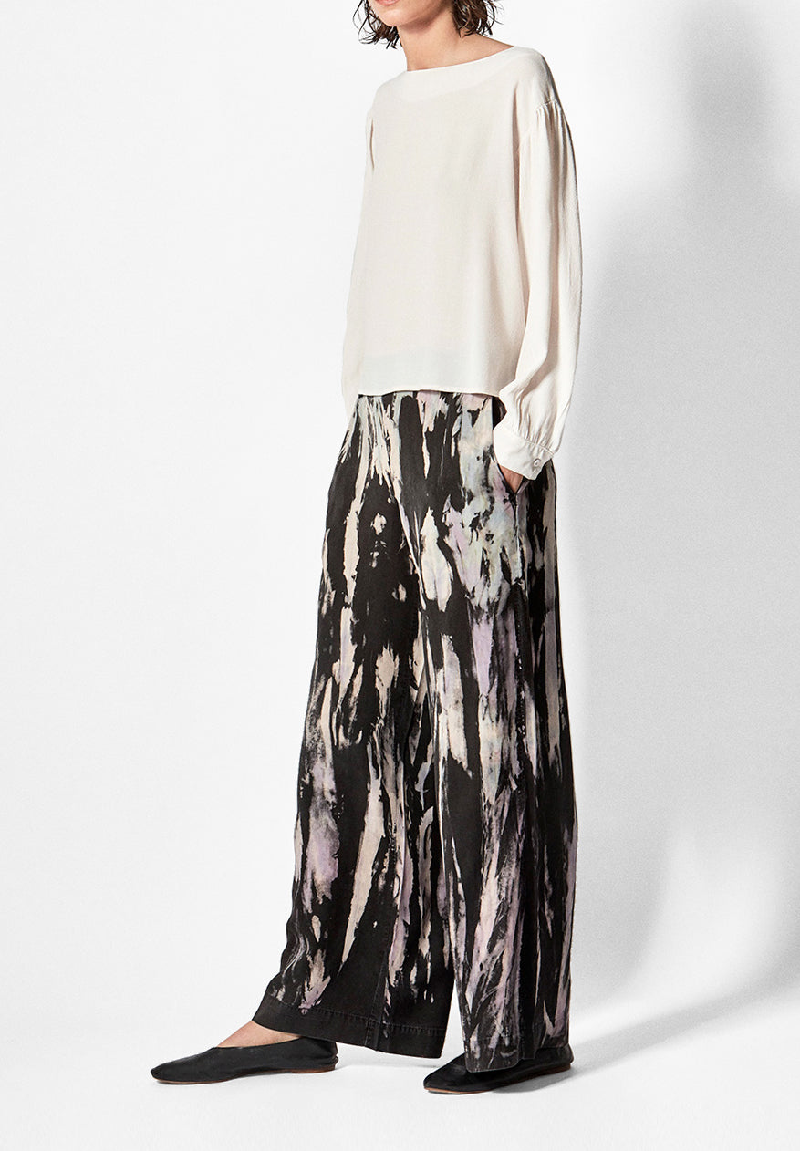 MI&CO | PANTALON ANCHO TIE DYE TAGA