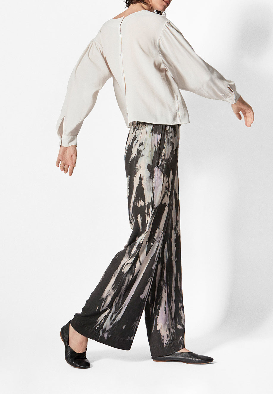 MI&CO | PANTALON ANCHO TIE DYE TAGA