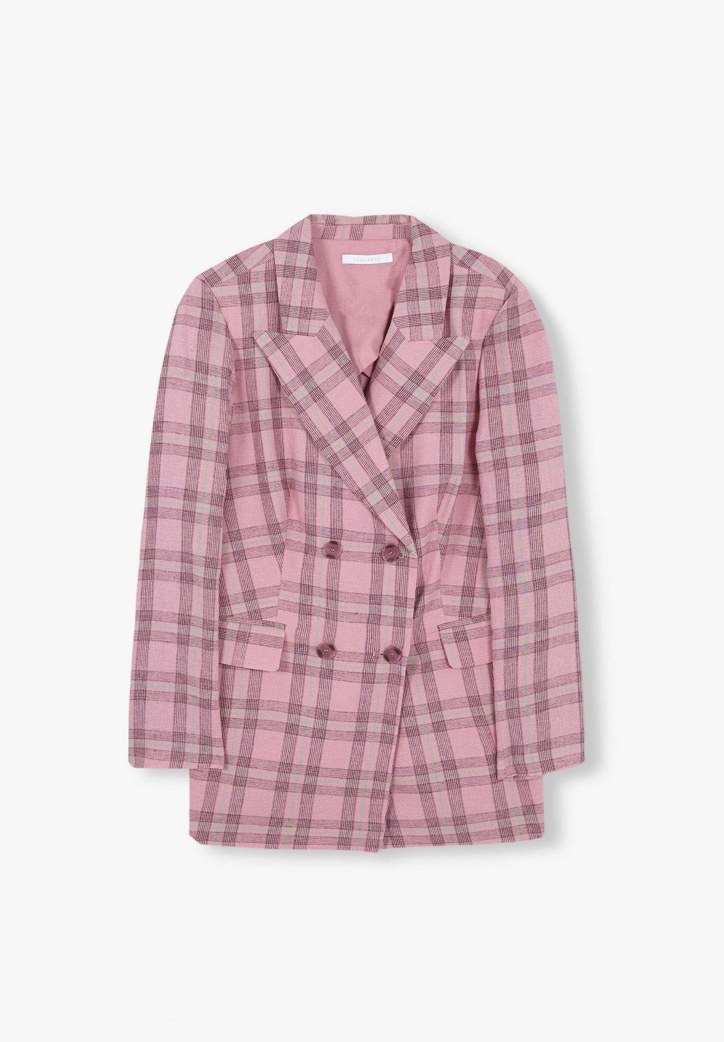 BLAZER COMPRIDO AOS QUADRADOS