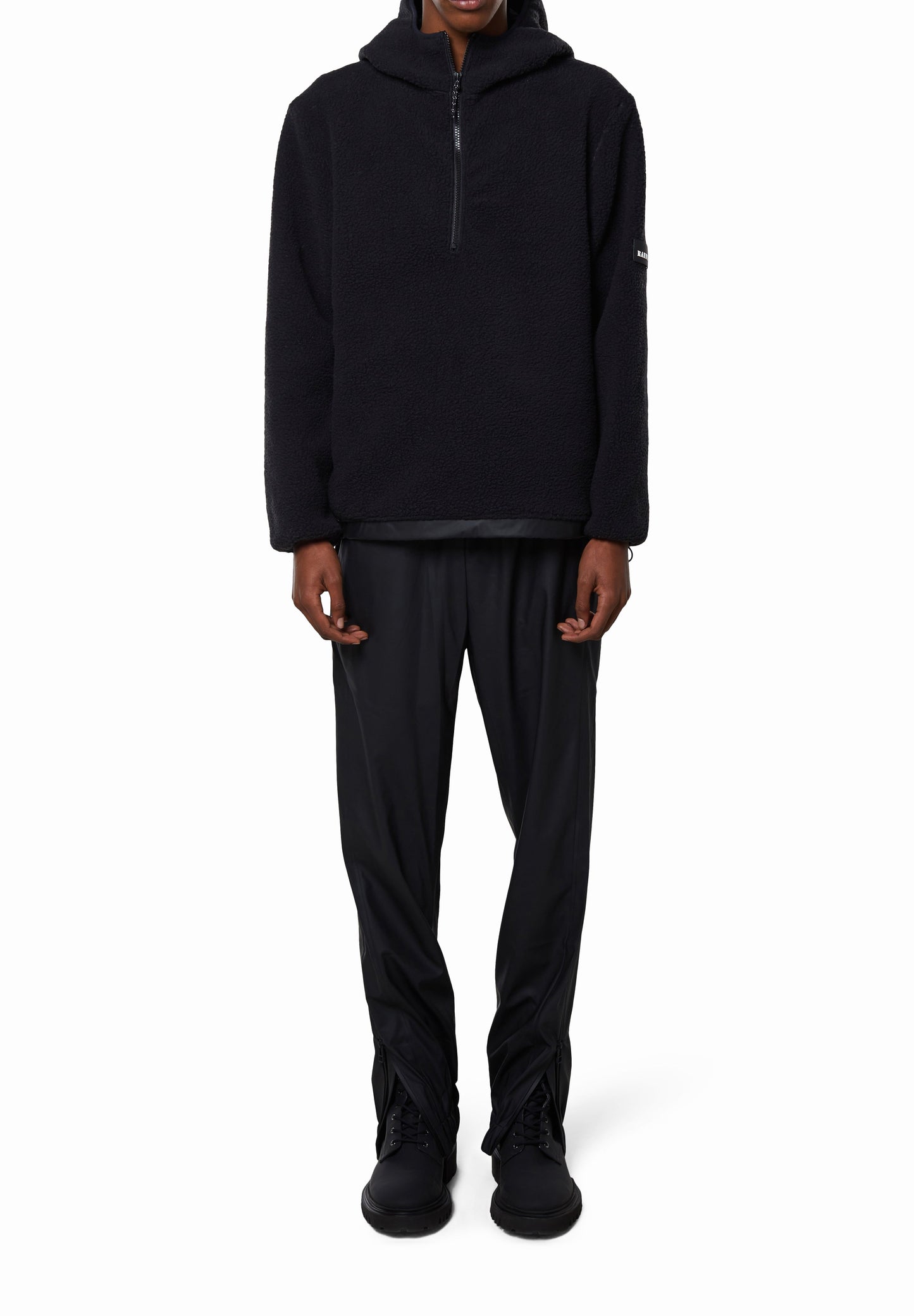 RAINS | CARDIGAN COM CAPUZ POLAR UNISSEXO