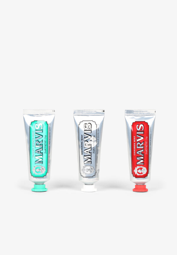 MARVIS | PACK DENTÍFRICO 3 SABORES x 25 ML