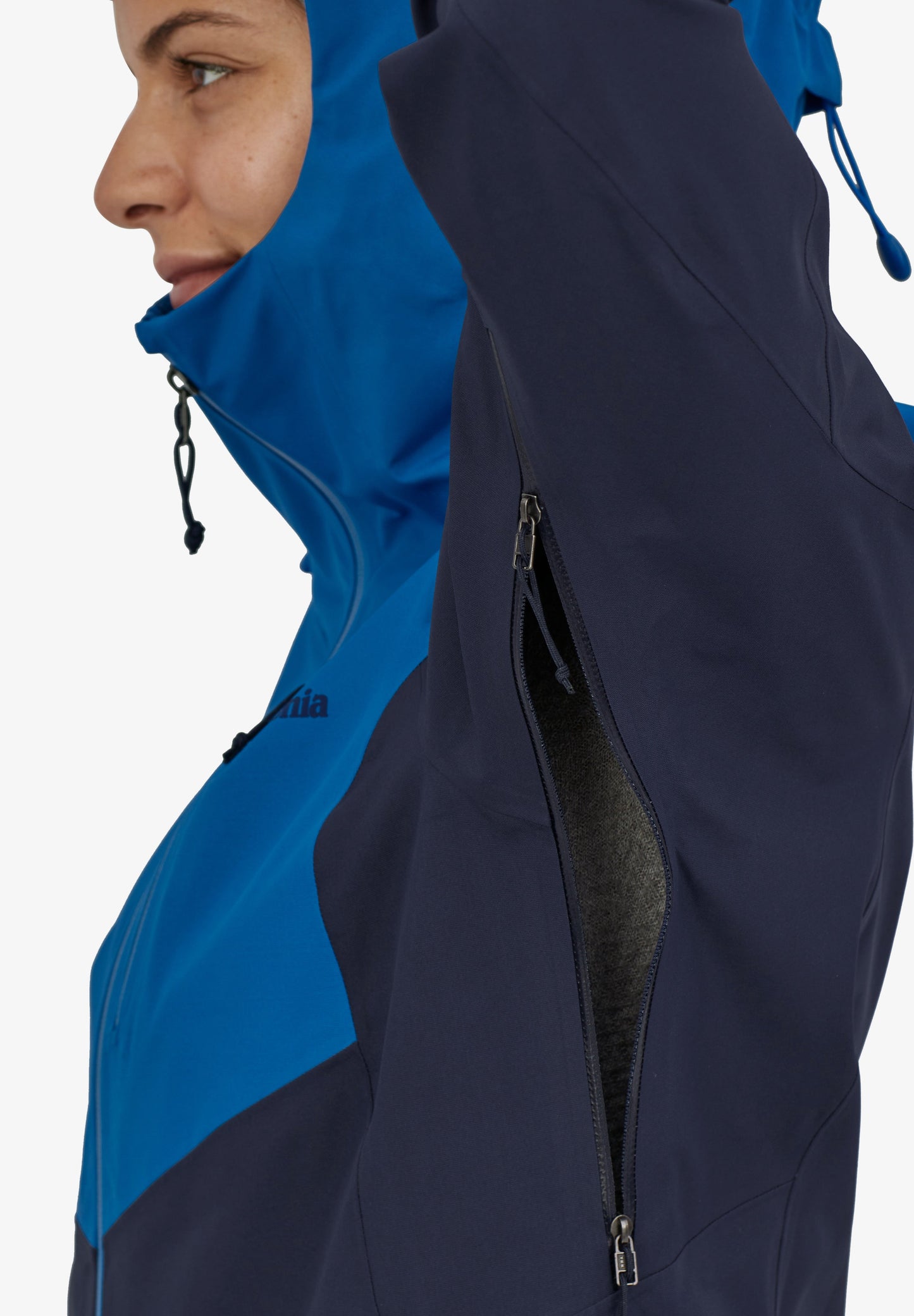 PATAGONIA | CASACO SNOWDRIFTER BICOLOR DE MULHER