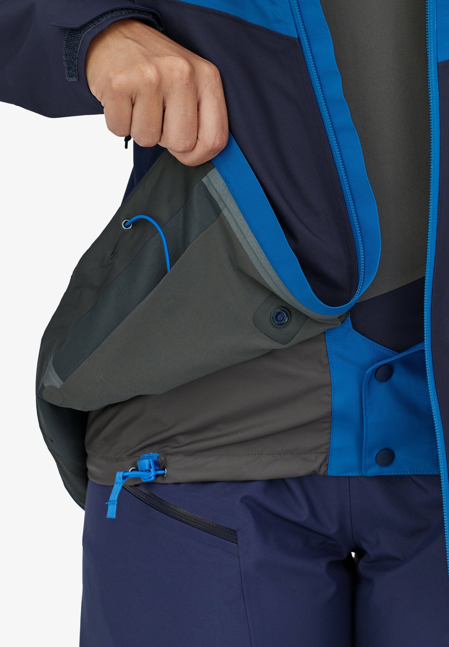 PATAGONIA | CASACO SNOWDRIFTER BICOLOR DE MULHER