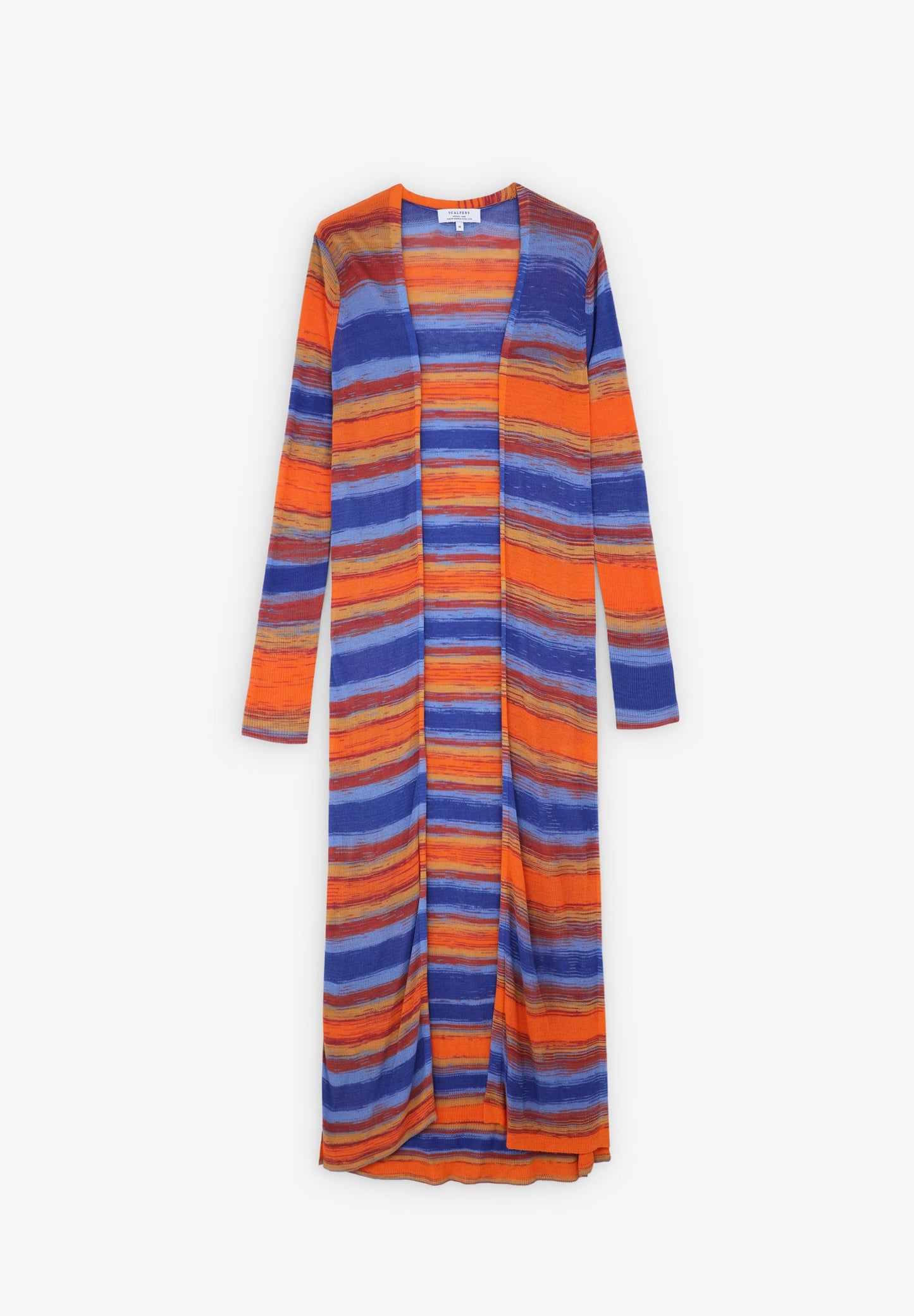 CARDIGAN DE MALHA ÀS RISCAS