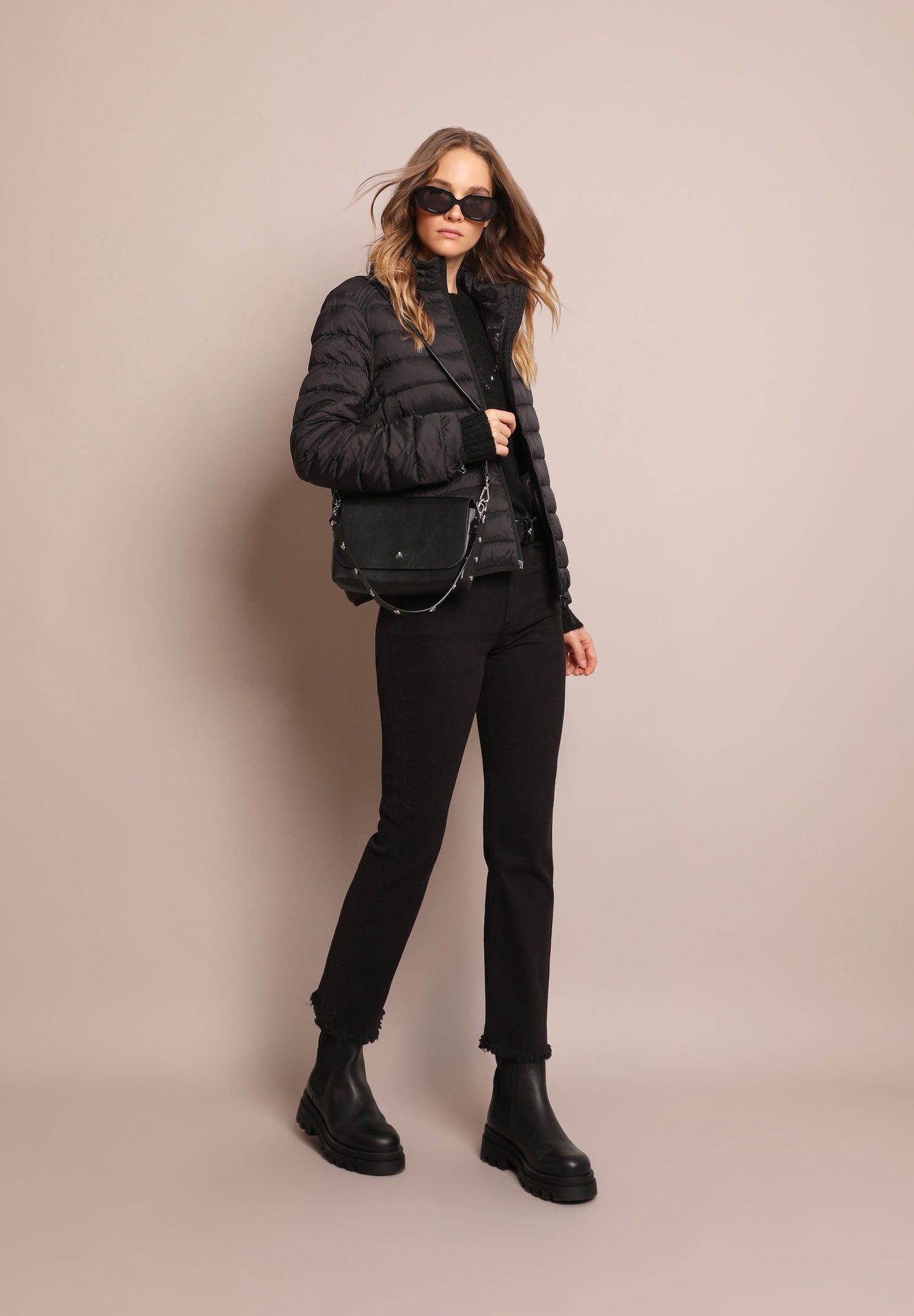 CASACO ACOLCHOADO METALIZADO