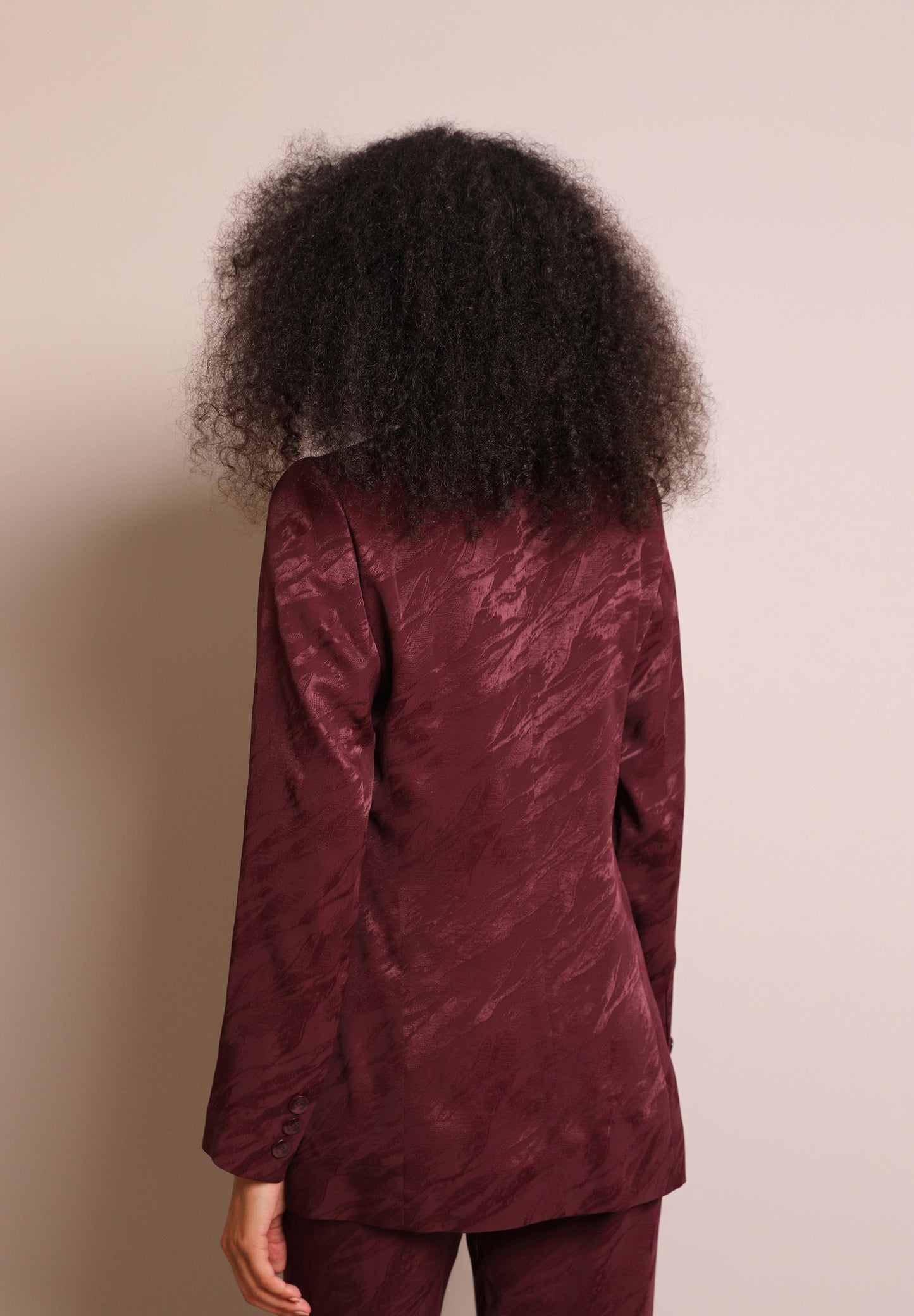 BLAZER DE JACQUARD CRUZADO