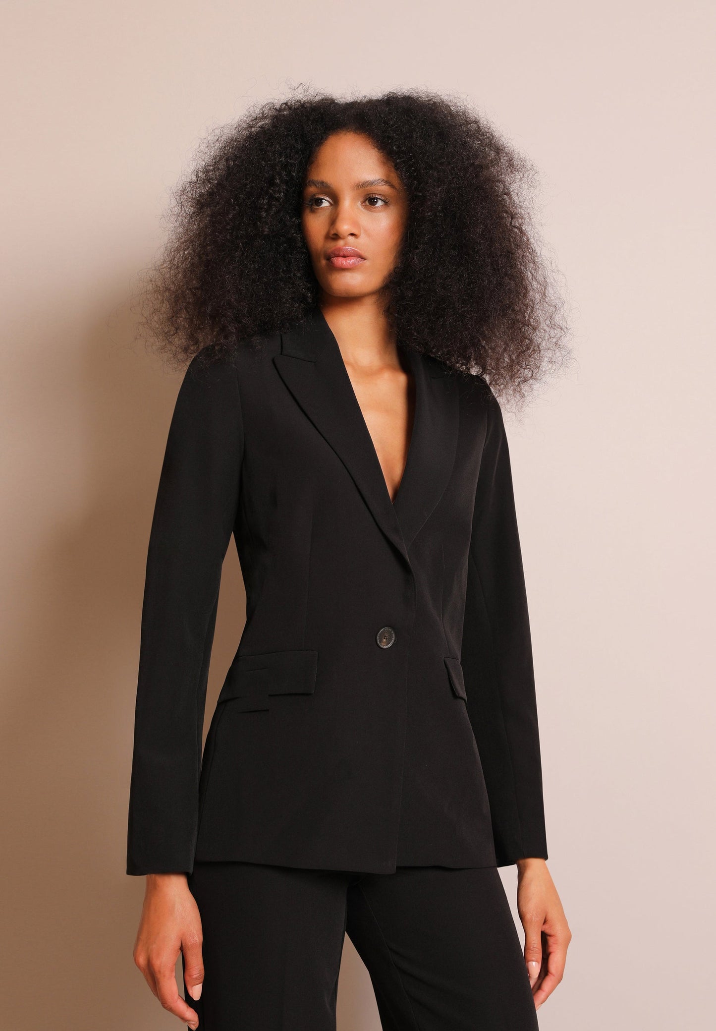 BLAZER COM CINTO DE ESTAMPADO ANIMAL