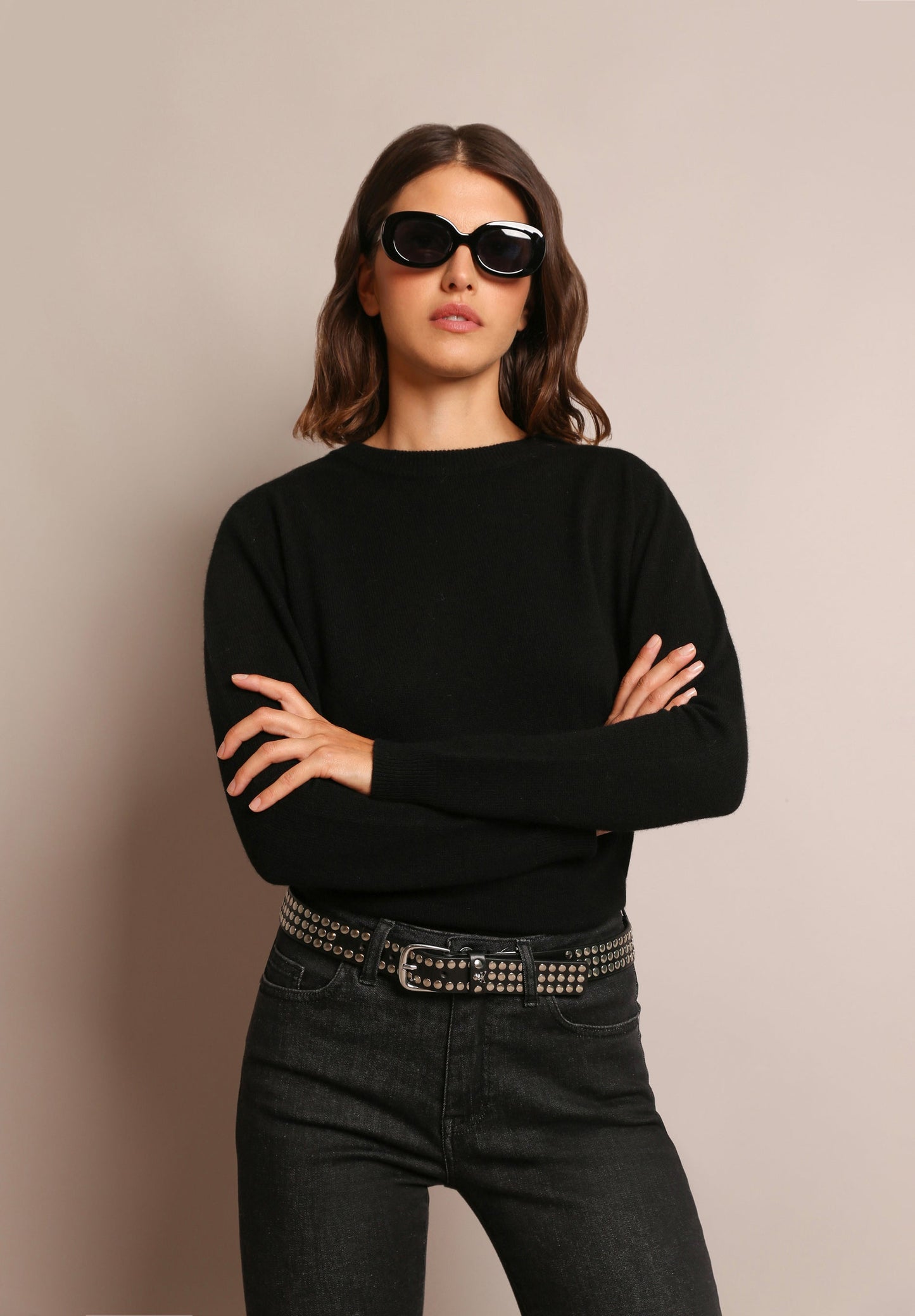 SWEATER DECOTE REDONDO CAXEMIRA