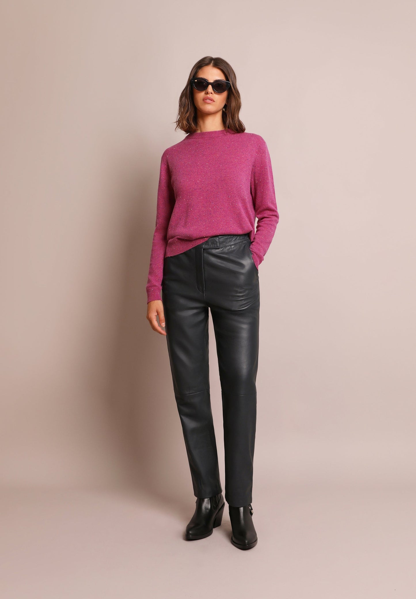 SWEATER DECOTE REDONDO CAXEMIRA