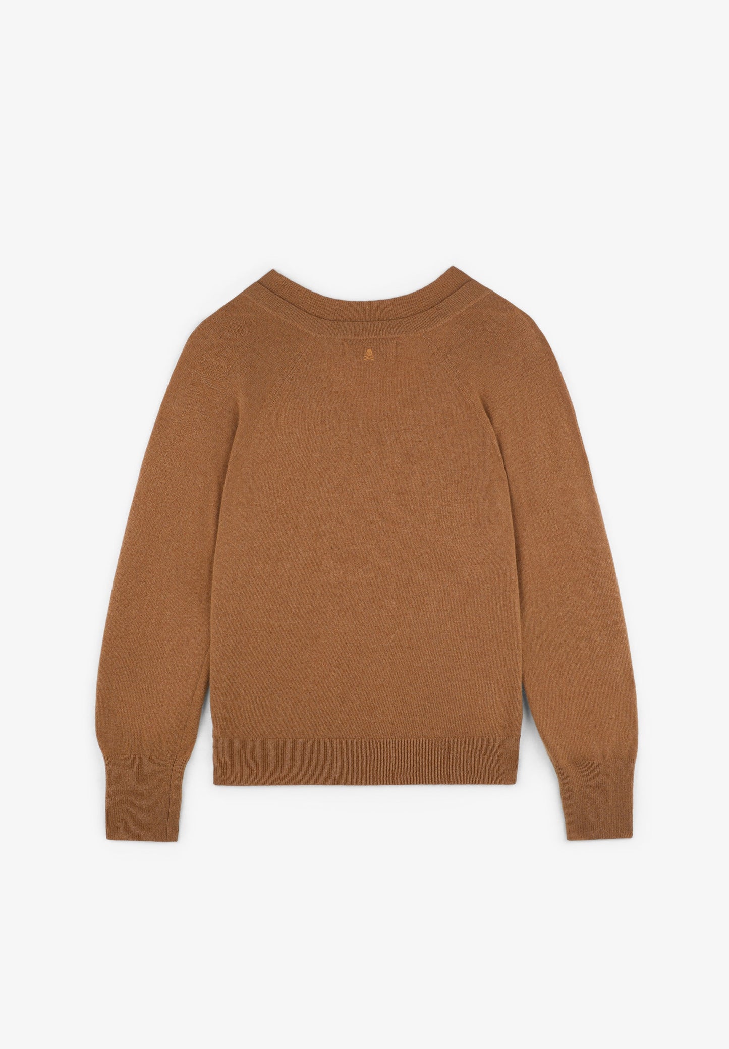 SWEATER LÃ PORMENOR DECOTE