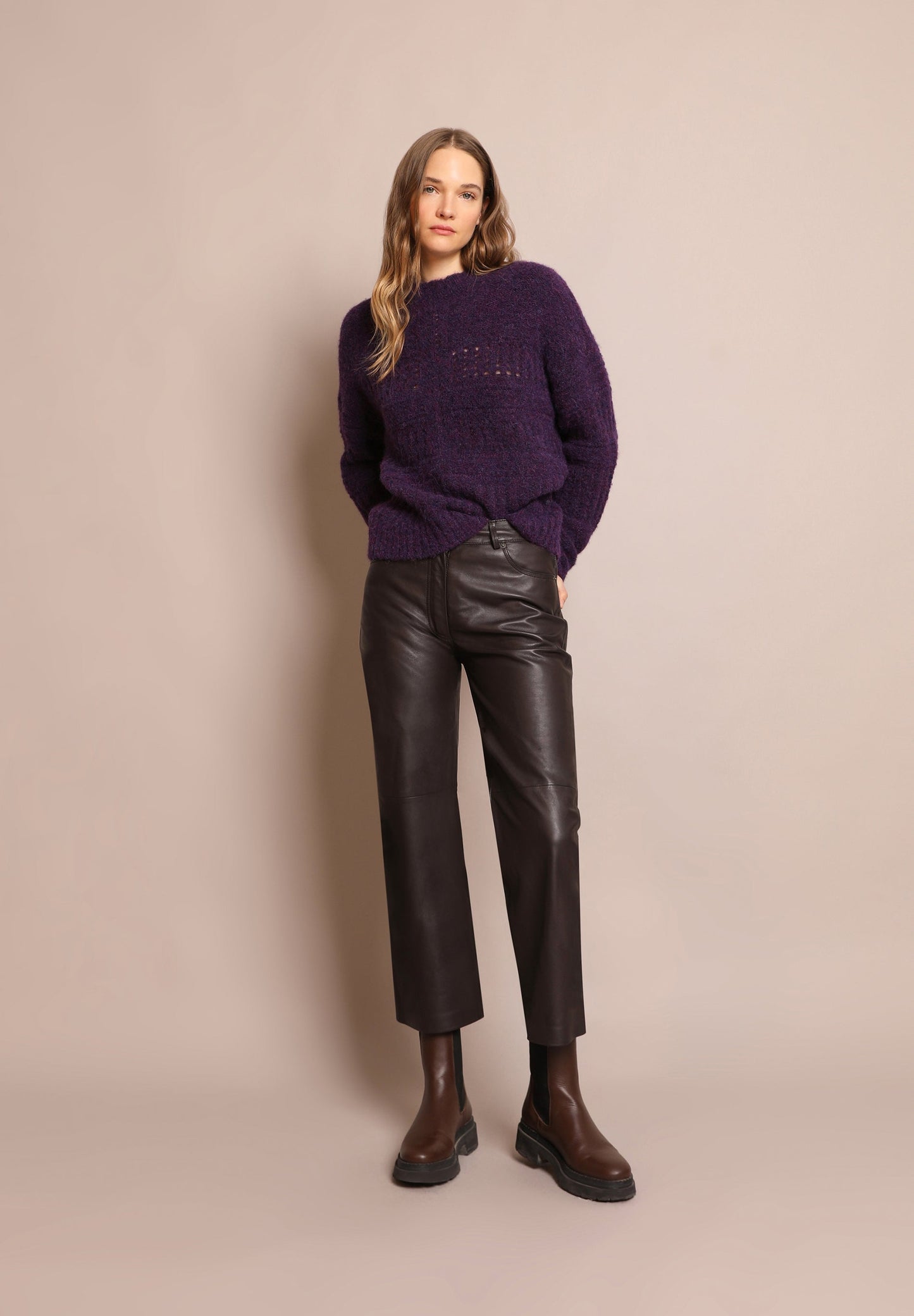 SWEATER LÃ RENDILHADA