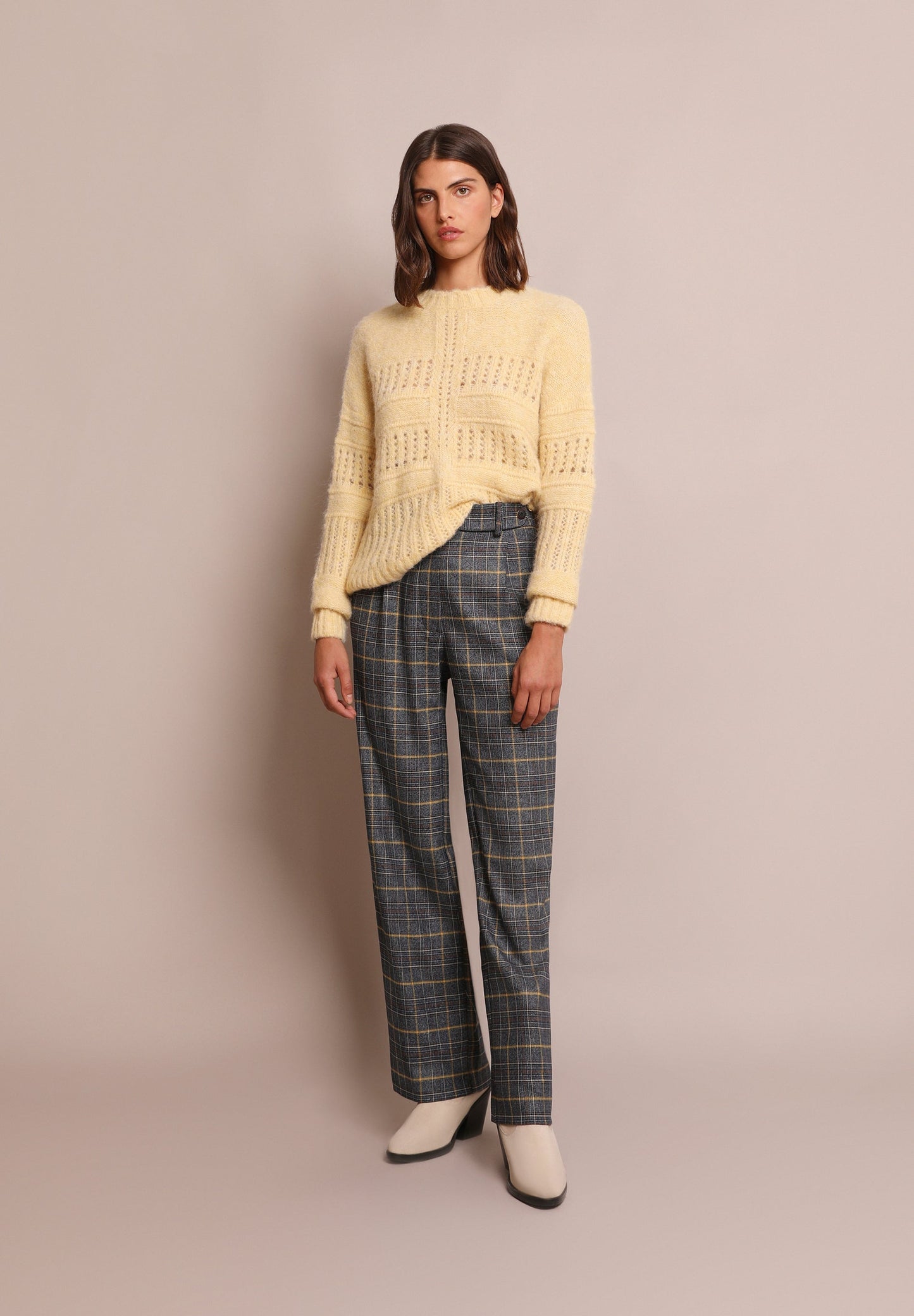 SWEATER LÃ RENDILHADA