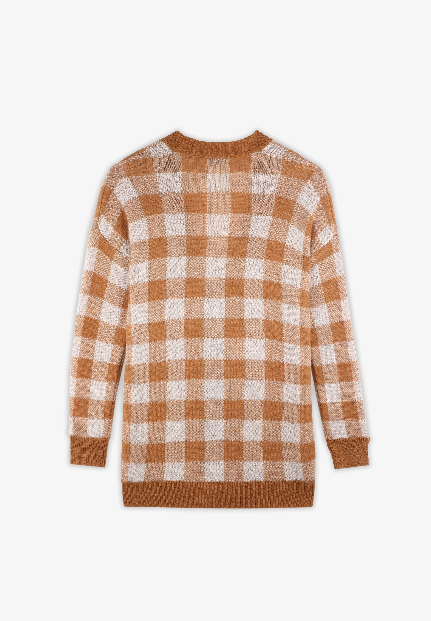 CARDIGAN COMPRIDO XADREZ