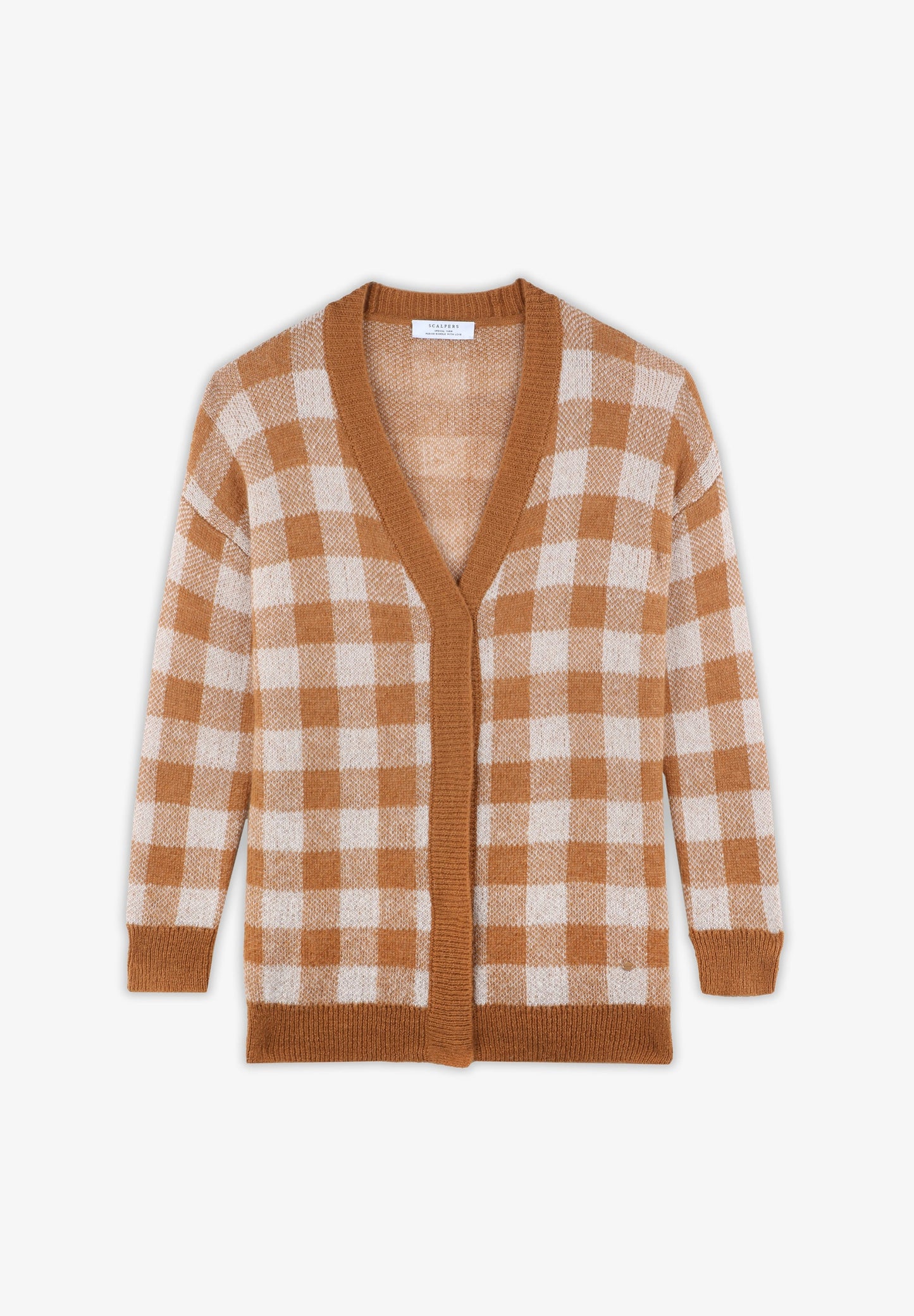 CARDIGAN COMPRIDO XADREZ