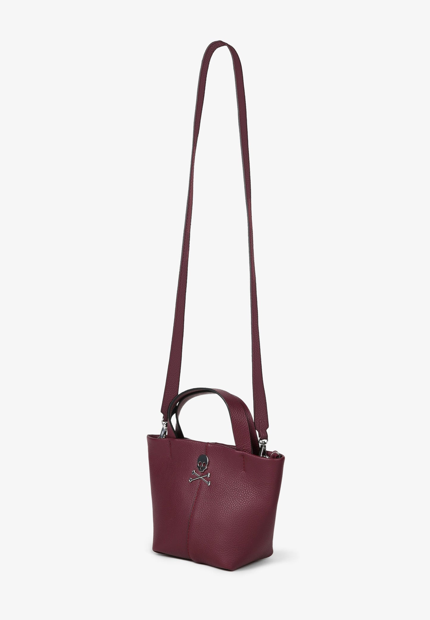 BOLSA MINI EM PELE COSTURA