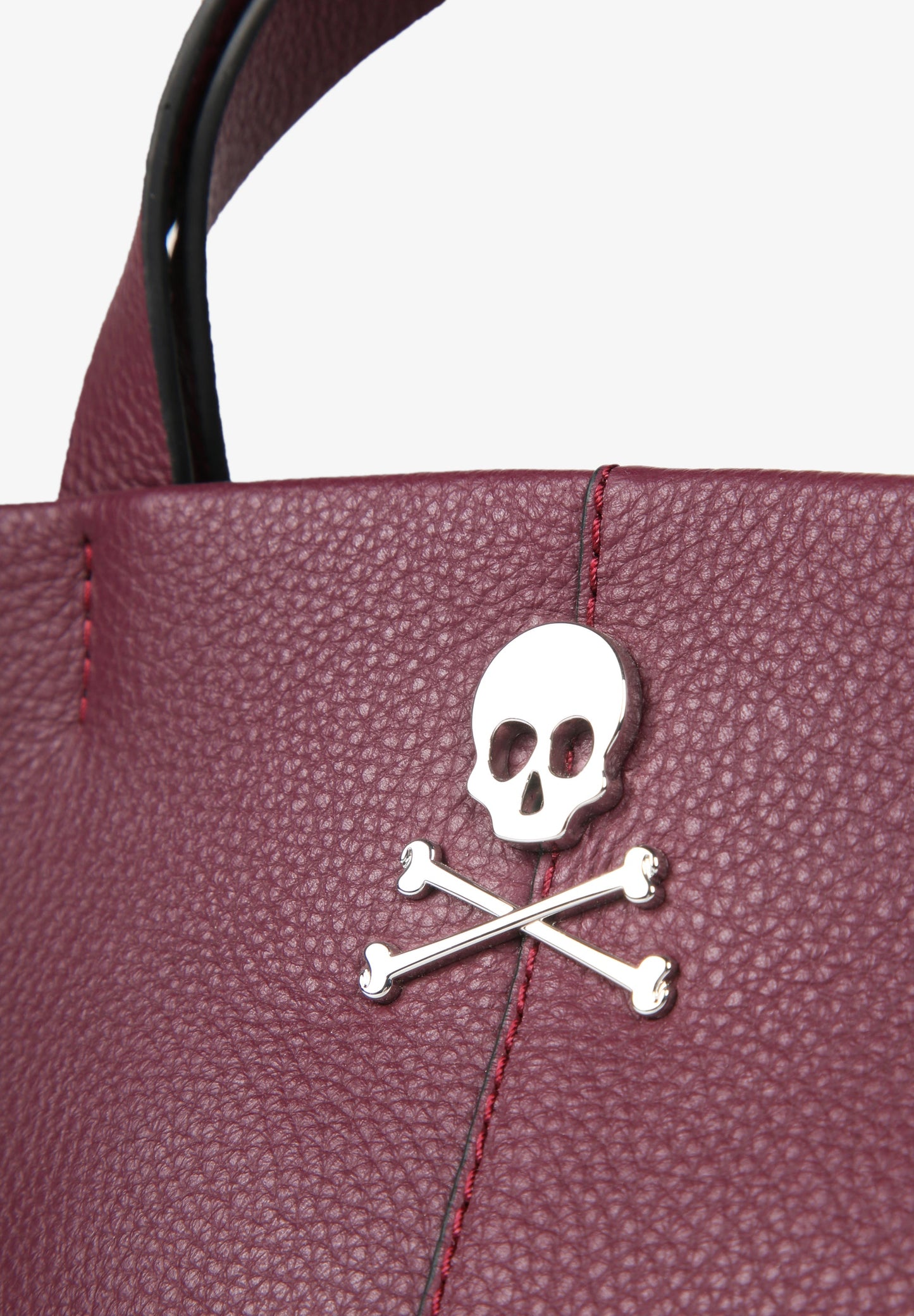 BOLSA MINI EM PELE COSTURA