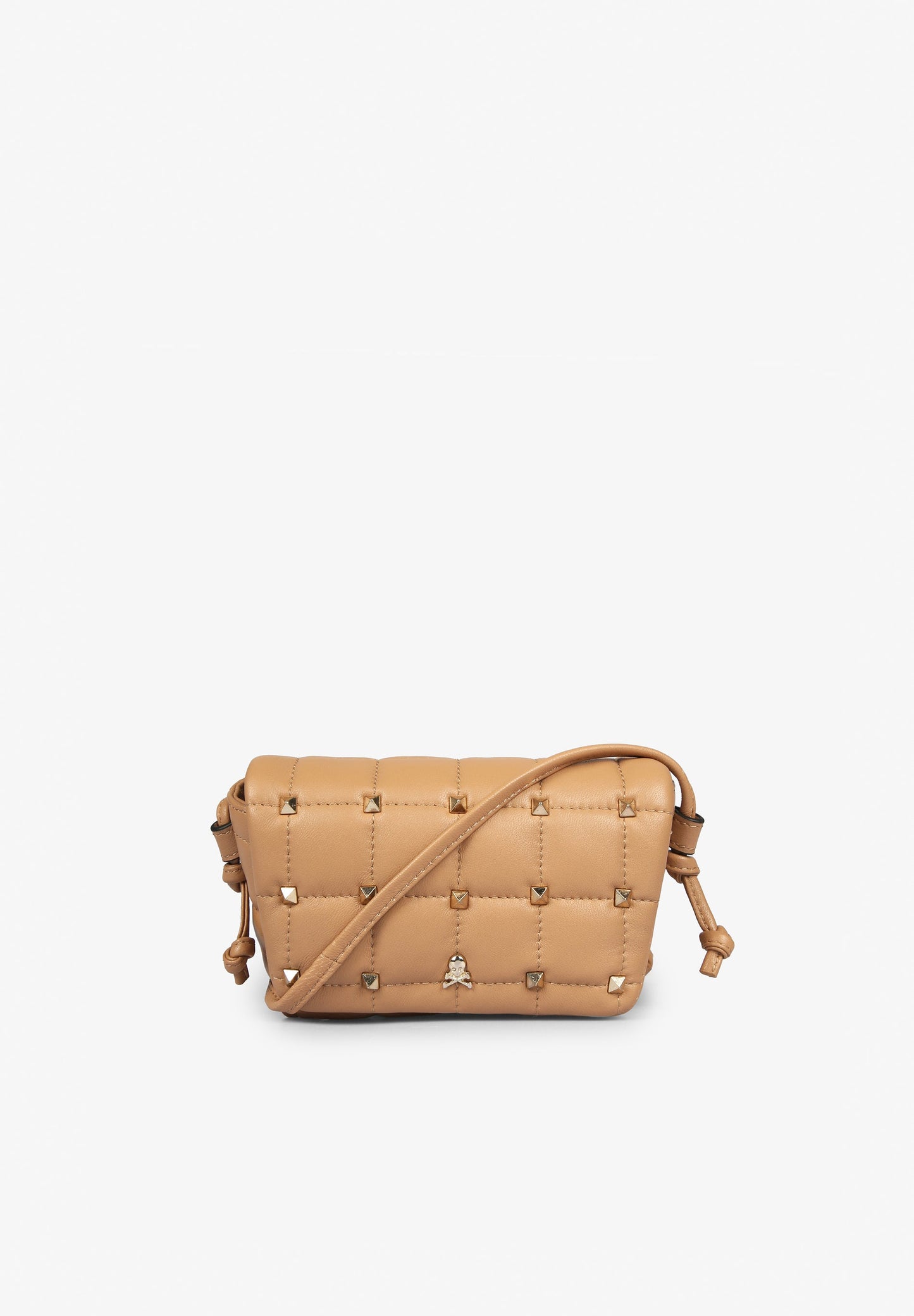 BOLSA MINI PELE ACOLCHOADA