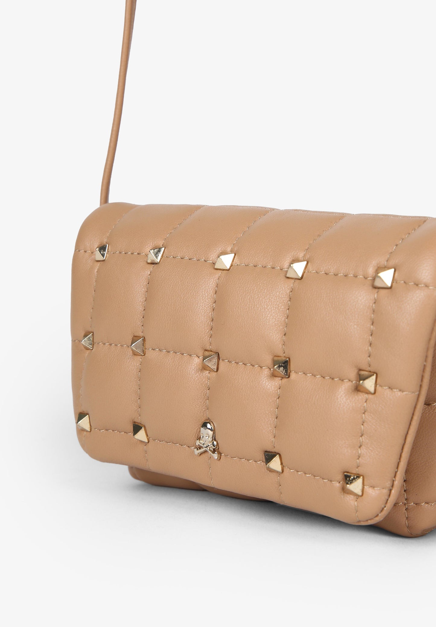 BOLSA MINI PELE ACOLCHOADA