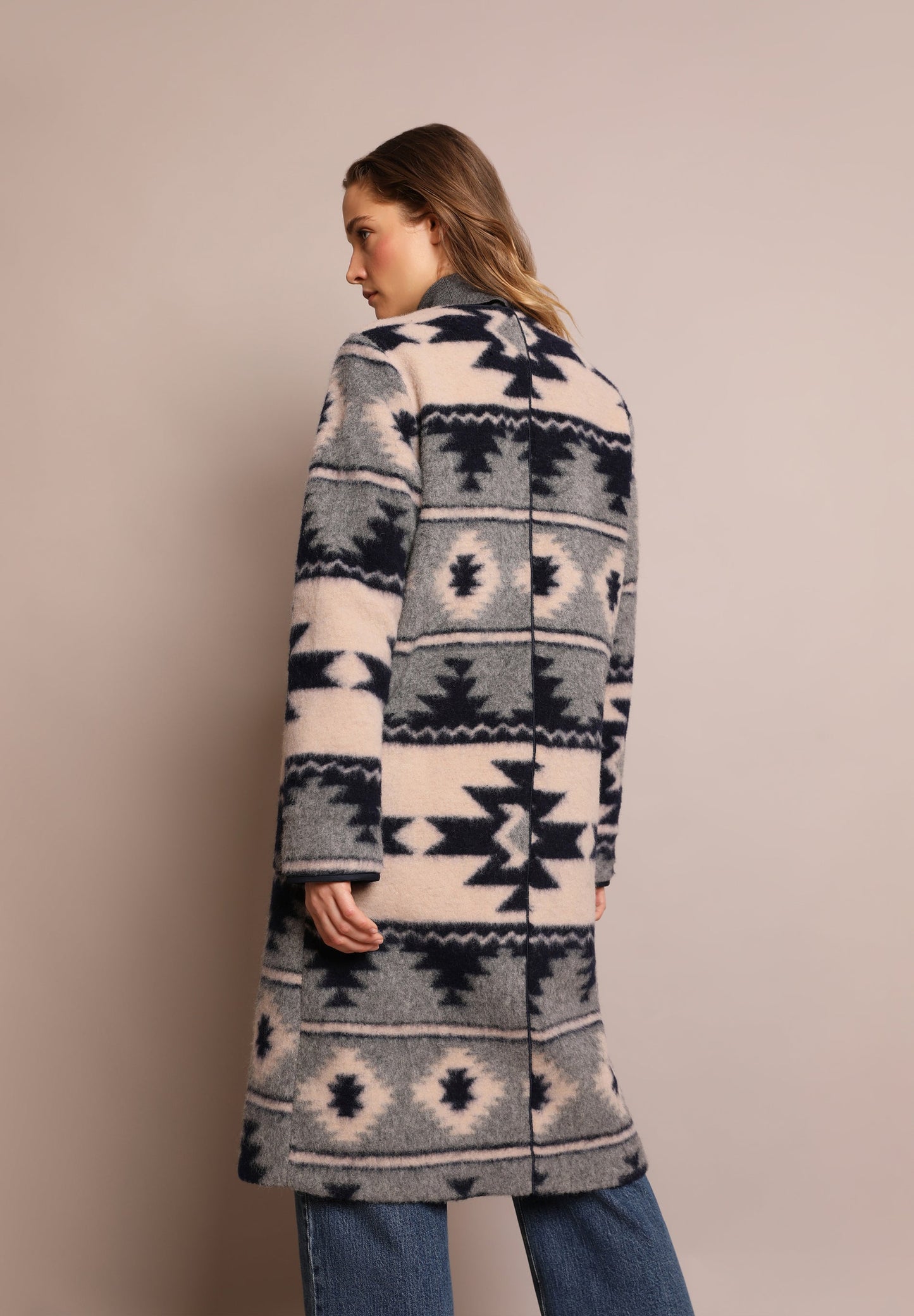 CASACO COMPRIDO ÉTNICO