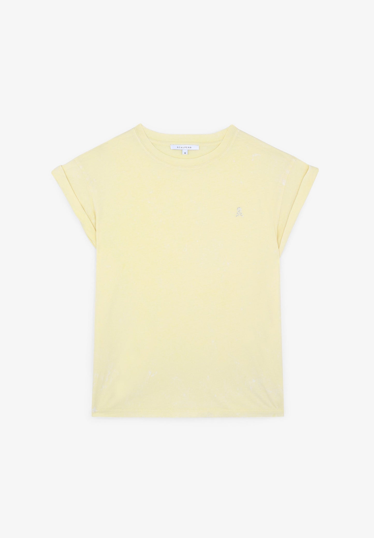 T-SHIRT COM LOGÓTIPO BORDADO