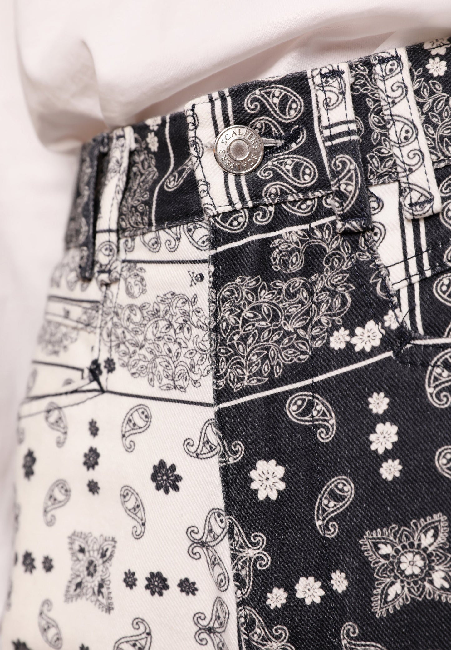 JEANS FULL LENGTH PADRÃO BANDANA